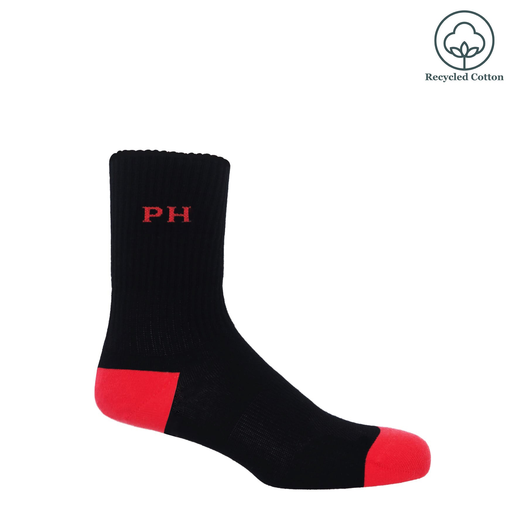 Reversible Men's Sport Socks - Black by Peper Harow