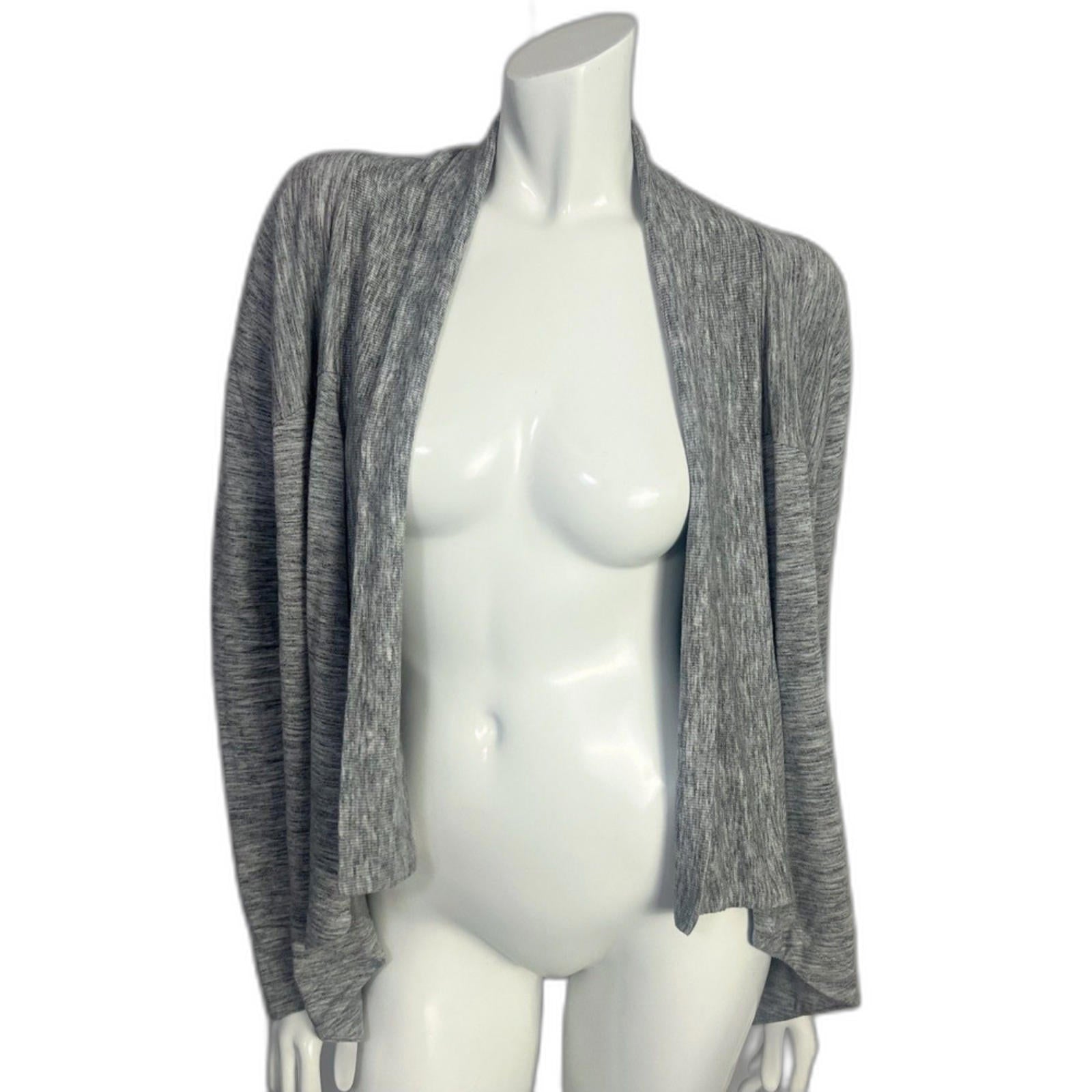 Athleta Nirvana Wear Two Ways Wrap Cardigan Women's Size S Heathered G by Hot Girl Secondhand
