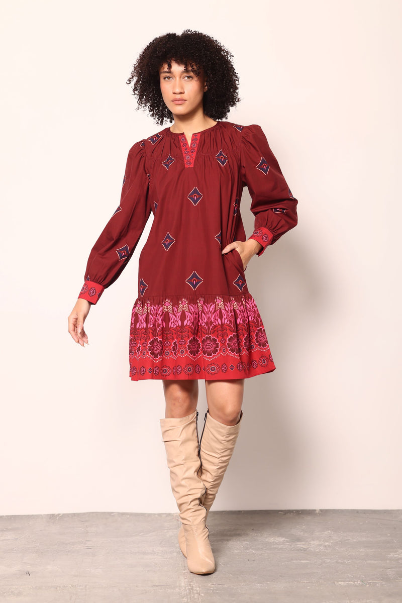 GEO FERNS OLLIE DRESS by Maude Vivante