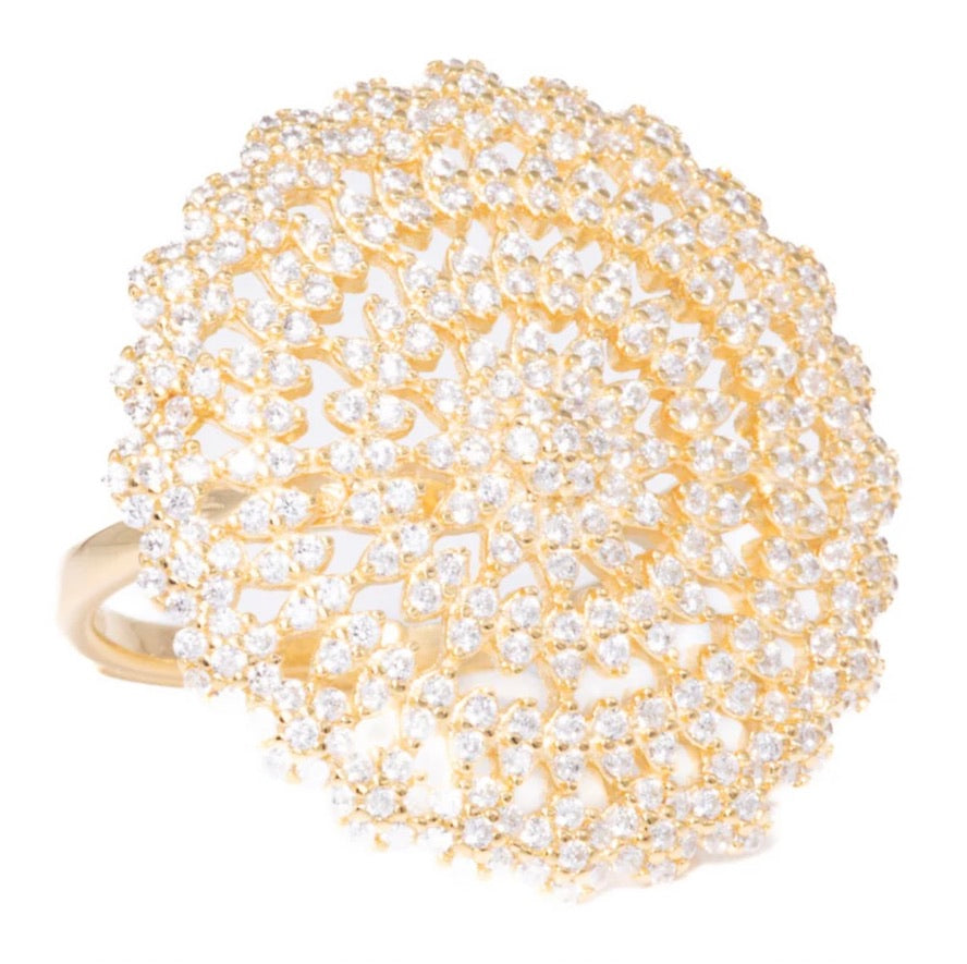 Lusso Universo Golden Ring 925 by Sierra Deene