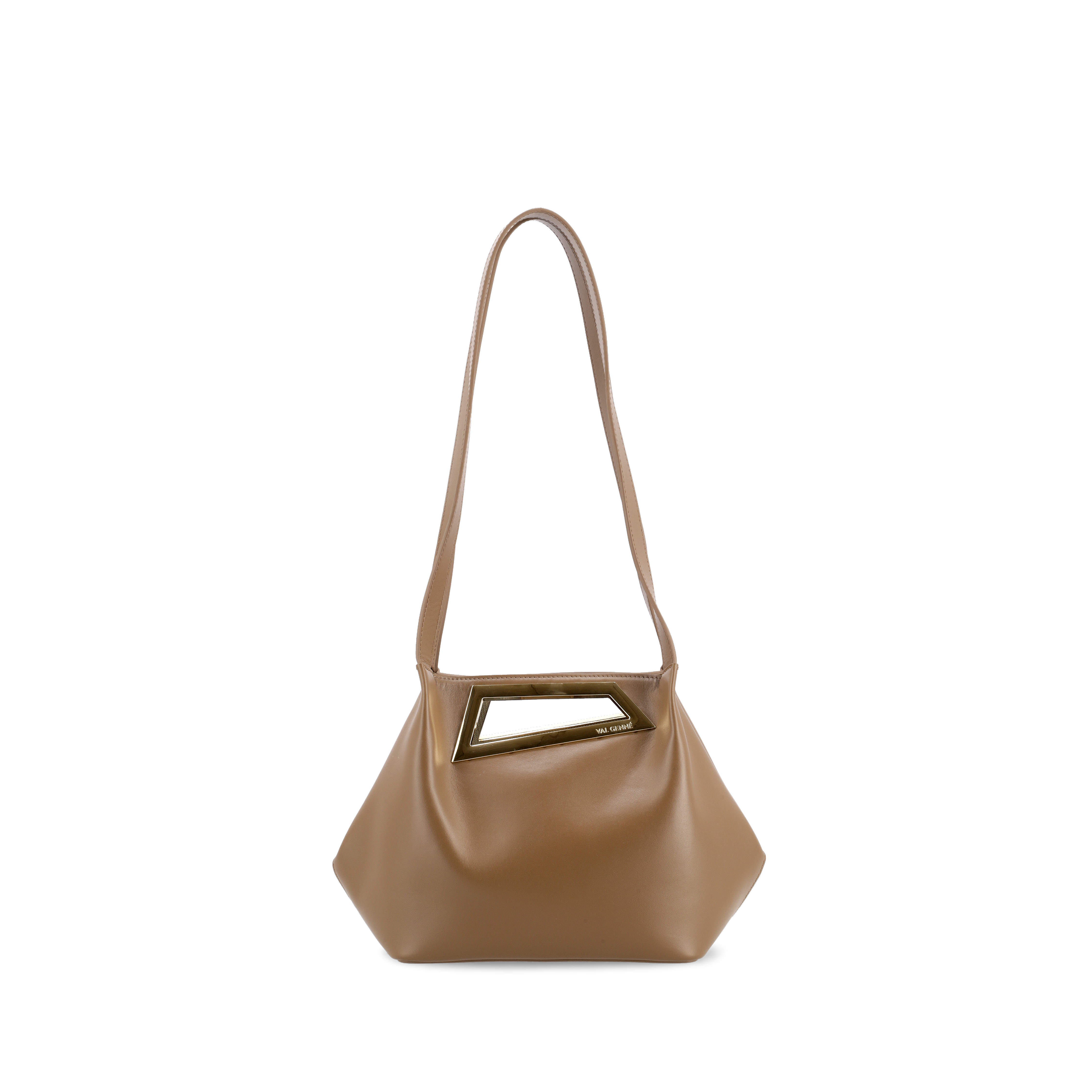 Shape-Shifting Leather Bag – Shoulder & Handheld by Val Genné