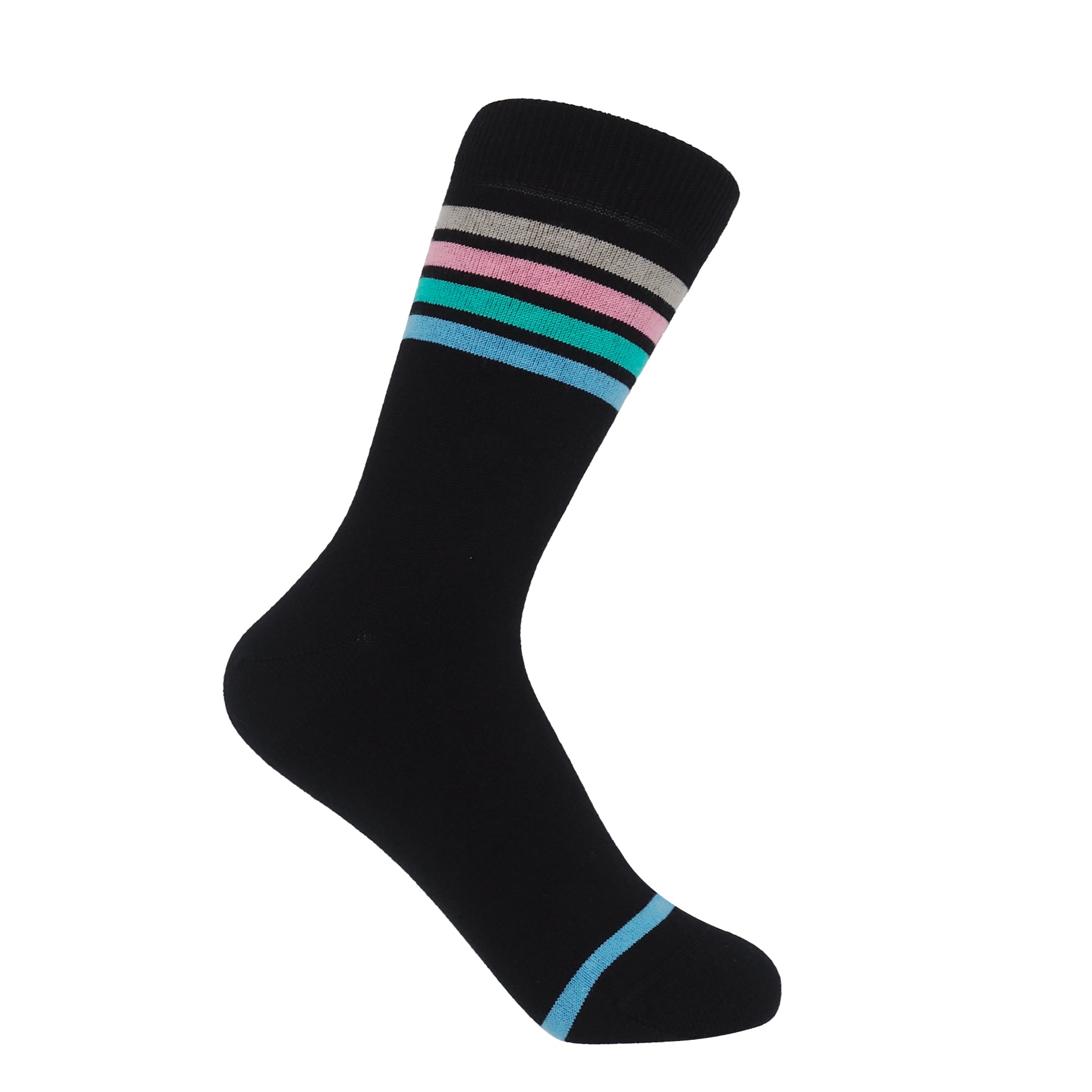 Mix Tape Women's Socks - Black by Peper Harow