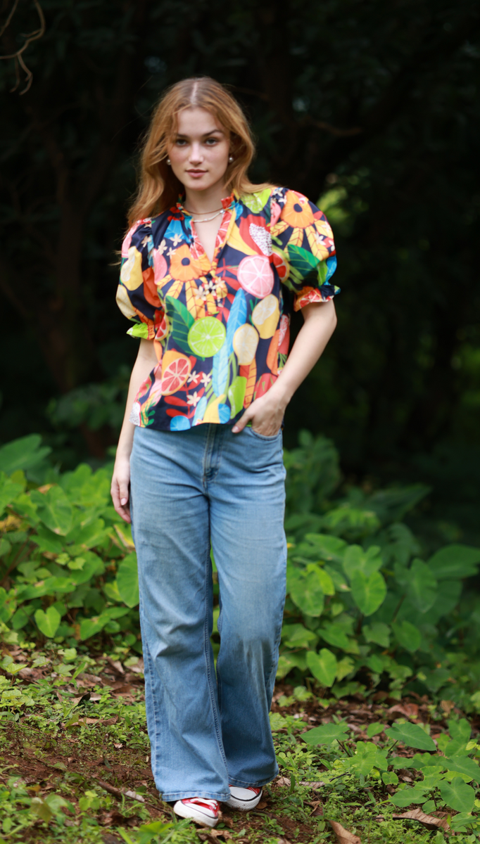 FRUIT FOREST AMY Top by Maude Vivante