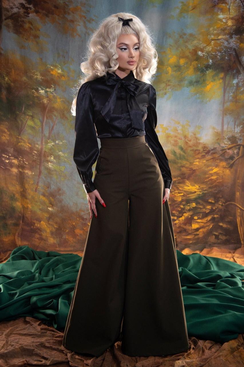 Angela Blouse (Black) by KATAKOMB