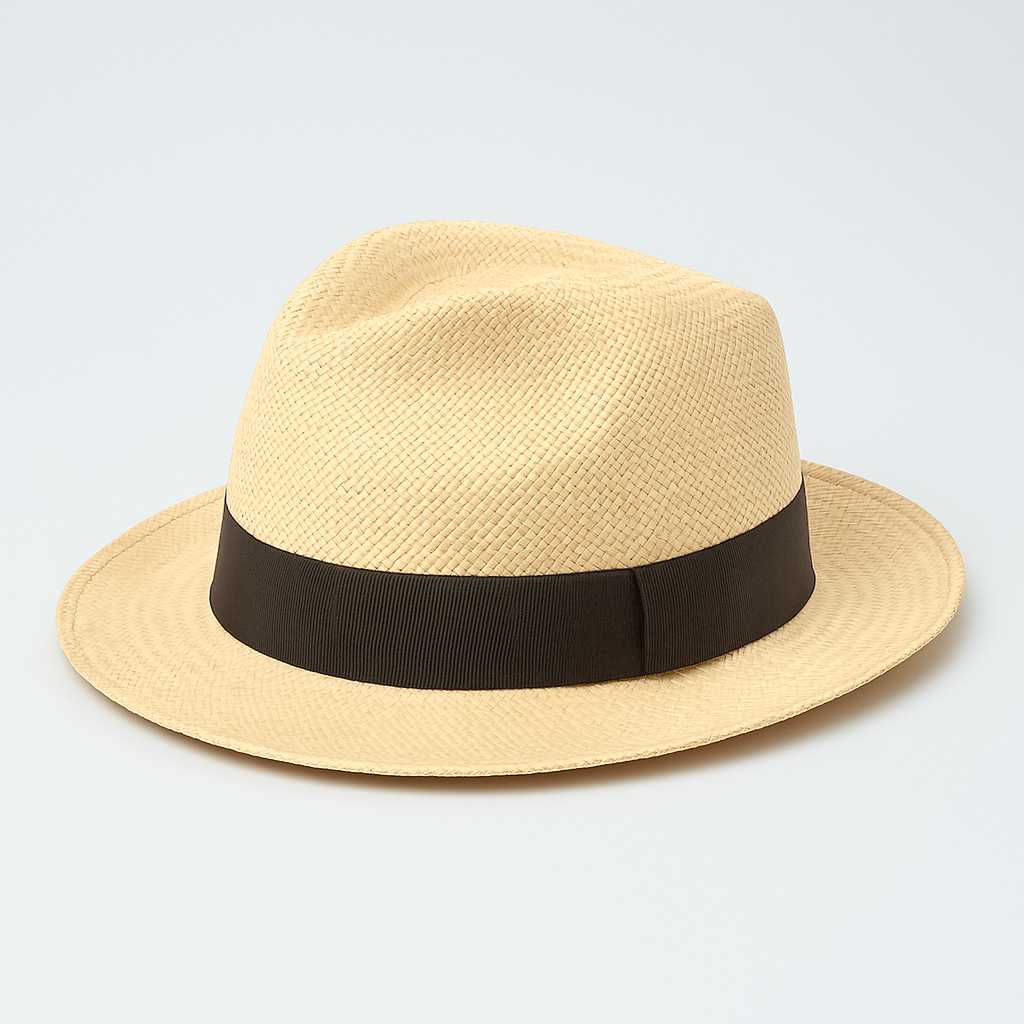 Genuine Trilby Fedora Panama Hat Handwoven In Ecuador - Short Brim by ECUALAMA
