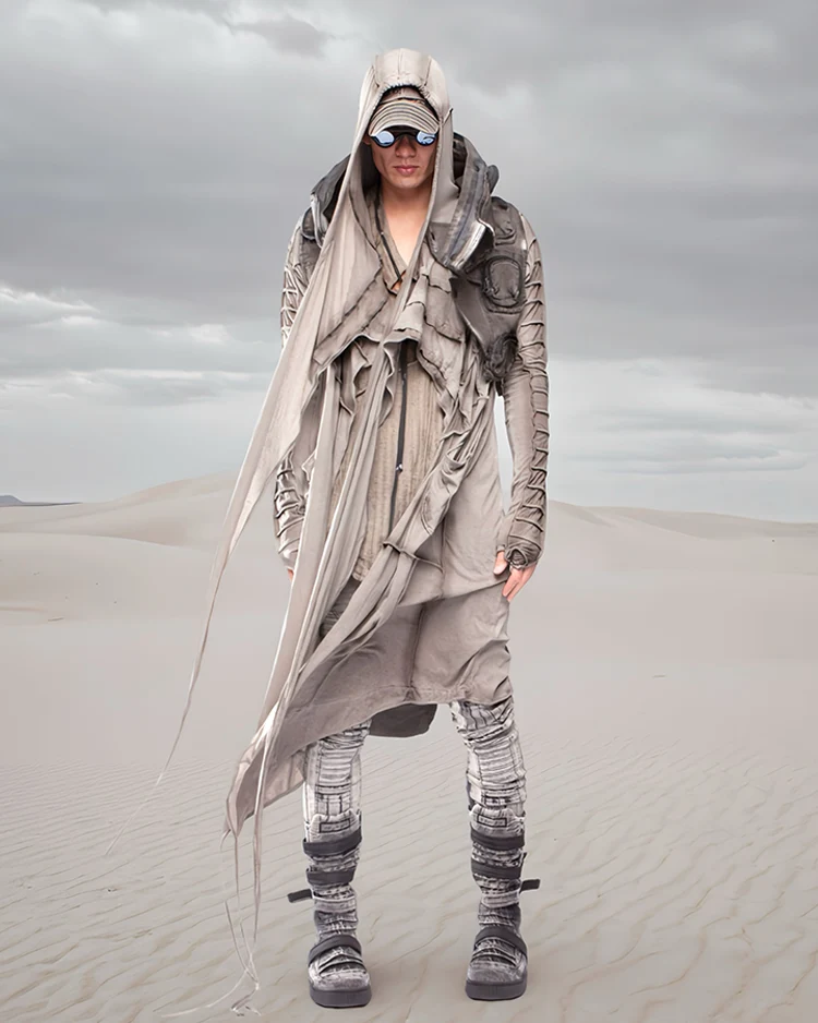 SPLITTABLE MULTI-POCKET WASTELAND VEST by OFFCULTURE