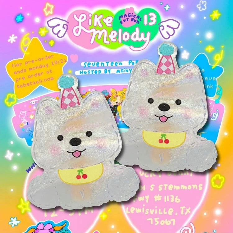 Strangelab Decora Blush Dog Hair Clip by Land Decora