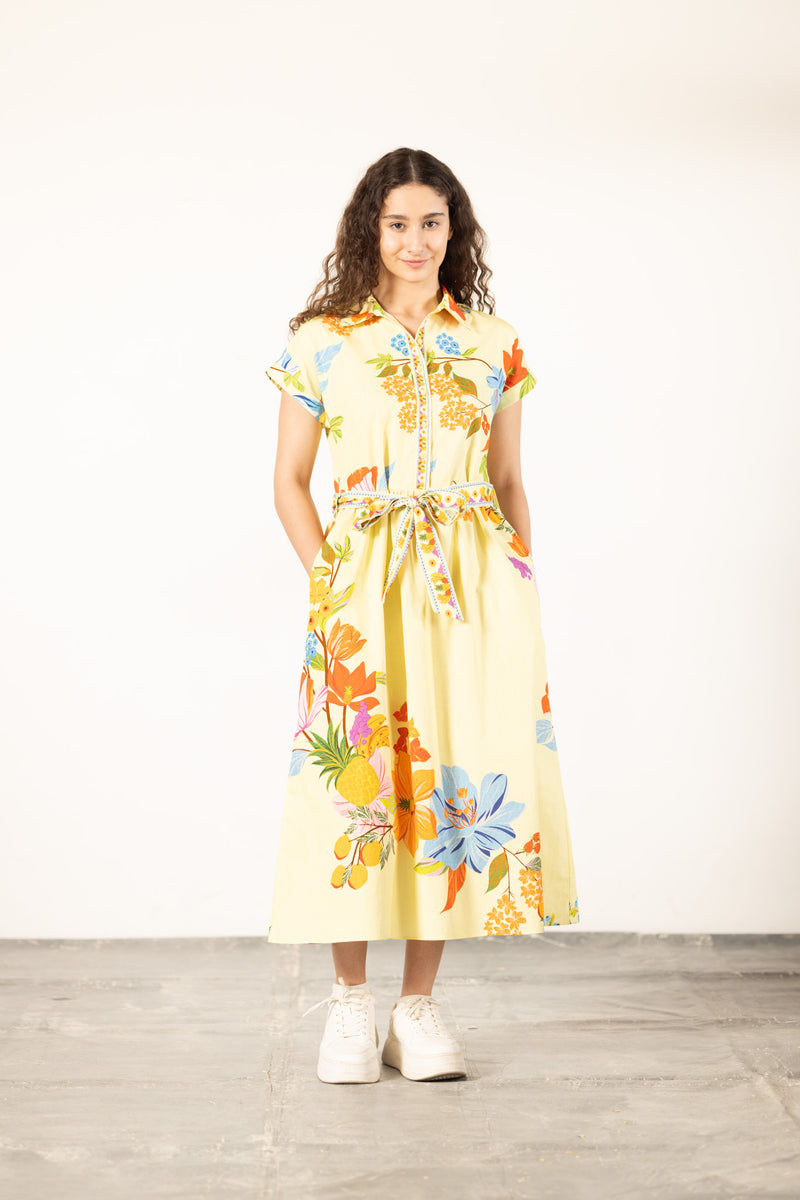CITRUS GARDEN RYLIE DRESS by Maude Vivante