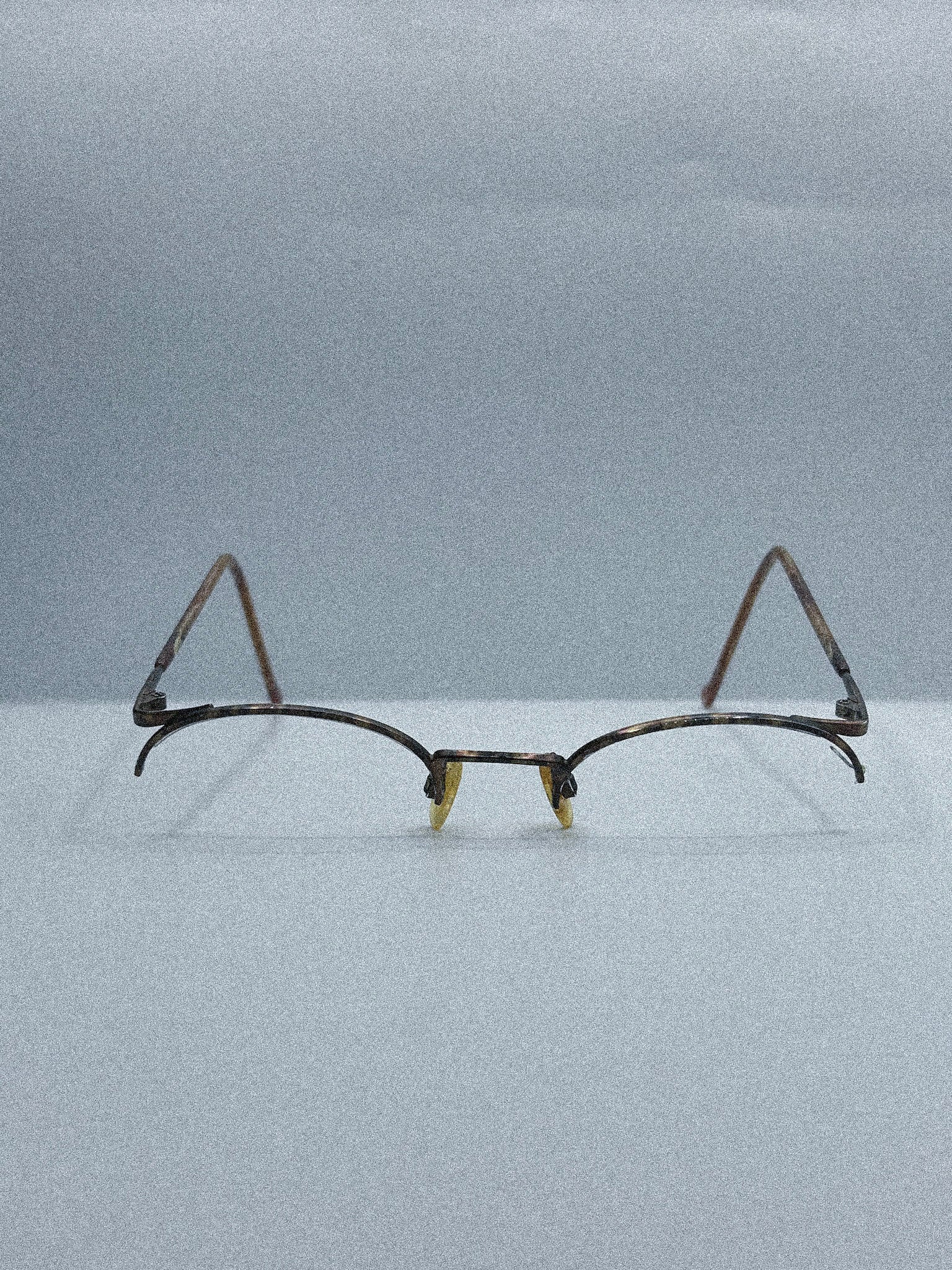 Semi-Rimless Tortoise | 1990s Esprit Eyeglasses by AZYR Specs