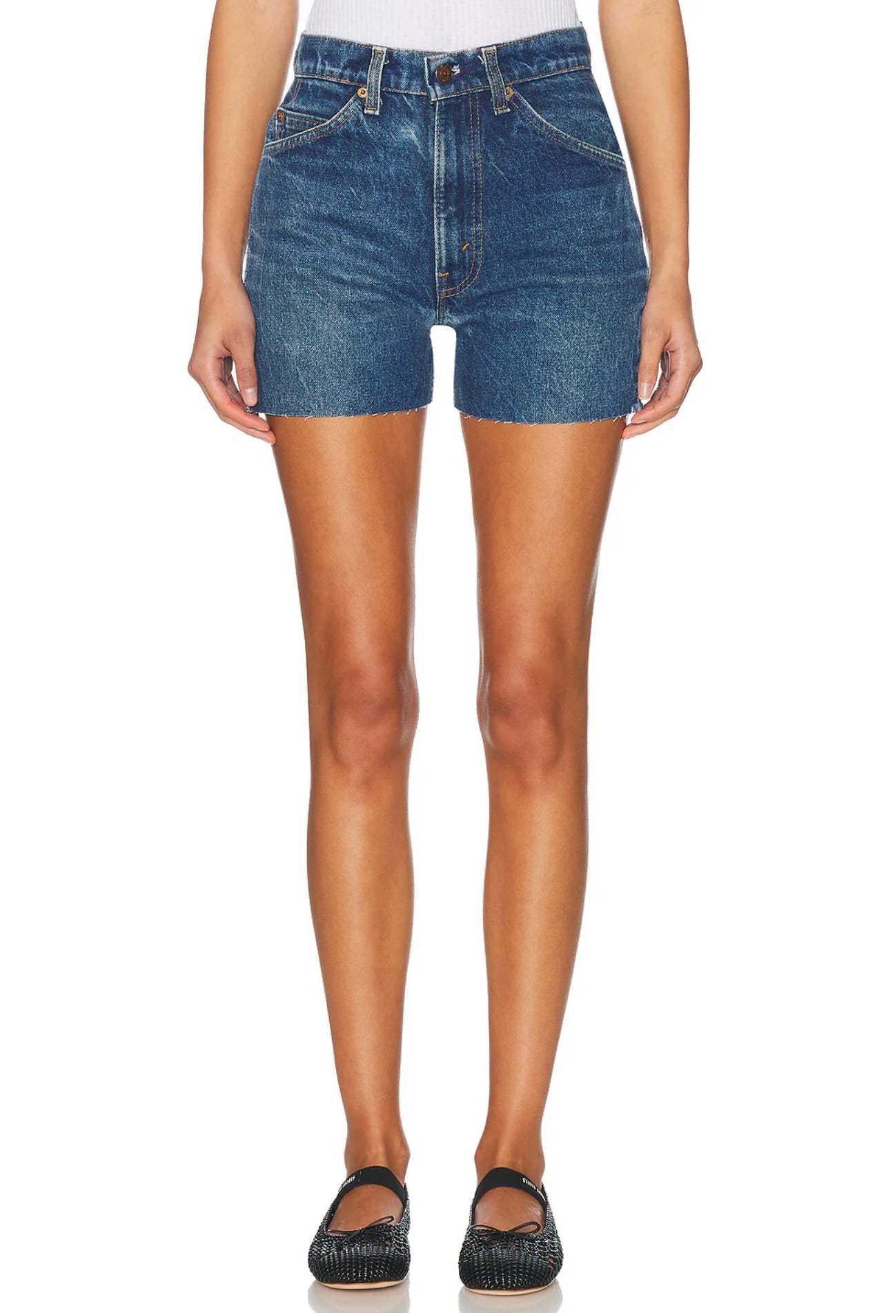 aligrace Classic Relaxed Short in Medium Dark by Sierra Deene