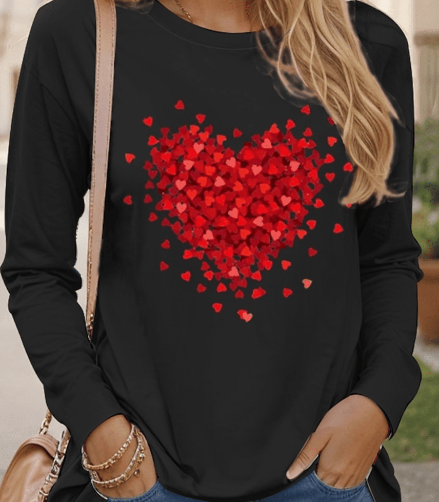Flutter Long Sleeve Tee by Putter Girl