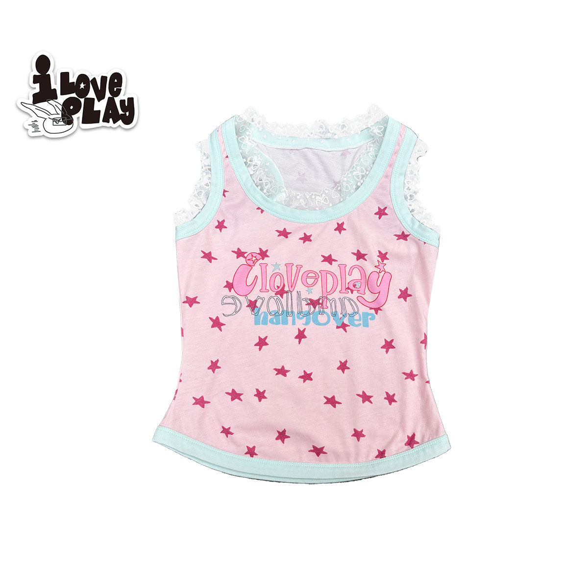 Y2K Pink Lace Tank Top – loveplay by Land Decora
