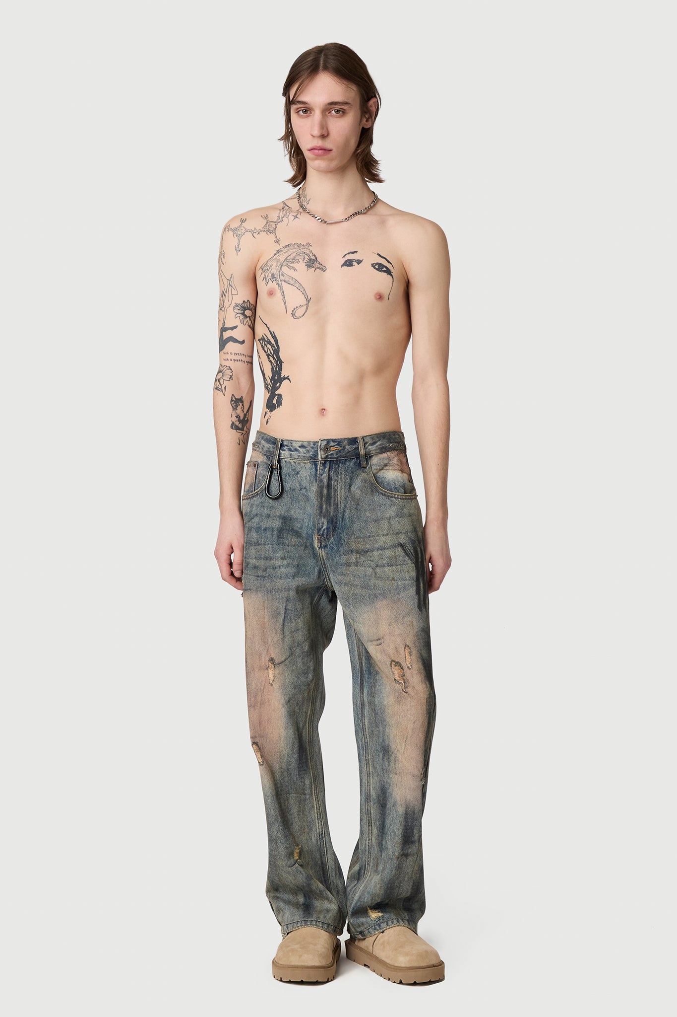TEXAS DENIM OVERUSED WASH by Acupuncture1993
