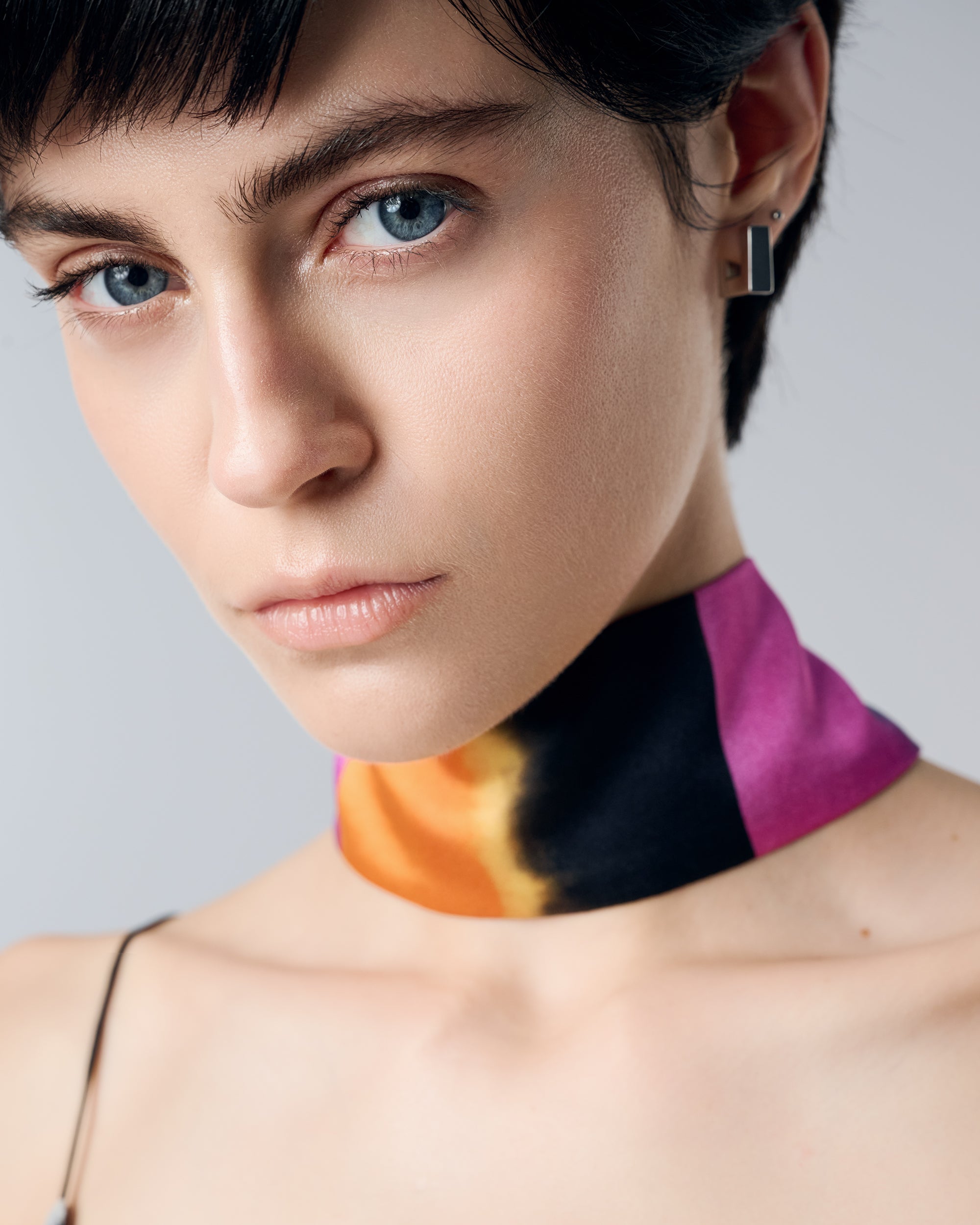 Mira silk scarf by Further Review