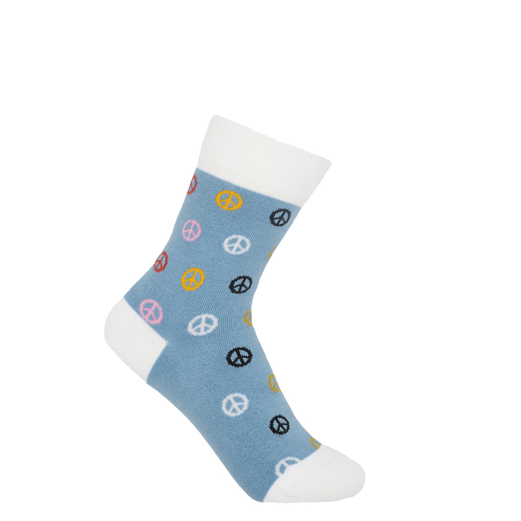 Peace Women's Socks - Blue by Peper Harow