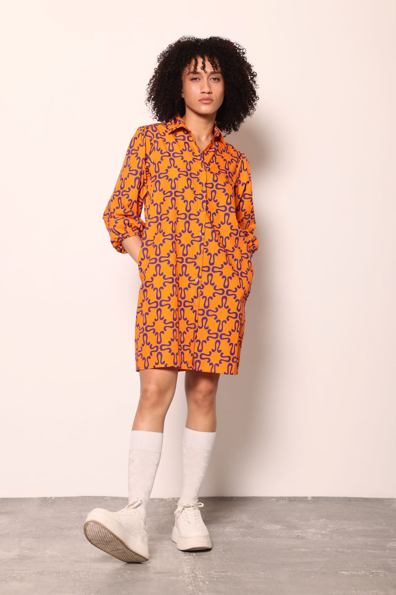TIGERS AVA DRESS by Maude Vivante