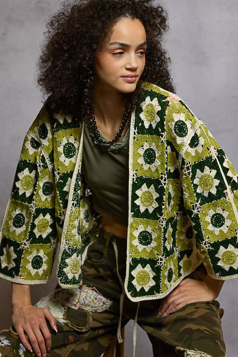 OPEN FRONT CARDIGAN by RAËLIV