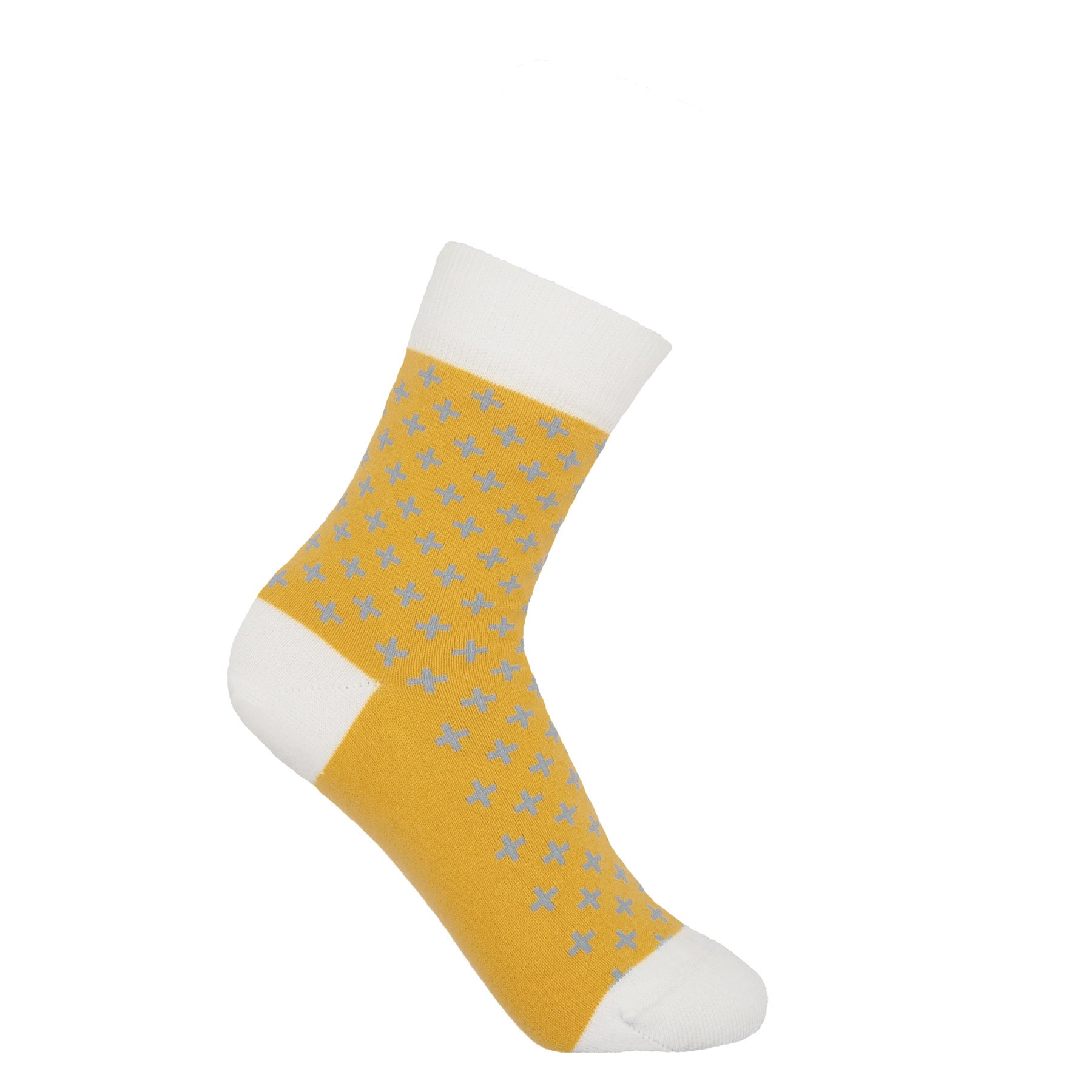 Crosslet Women's Socks - Yellow by Peper Harow