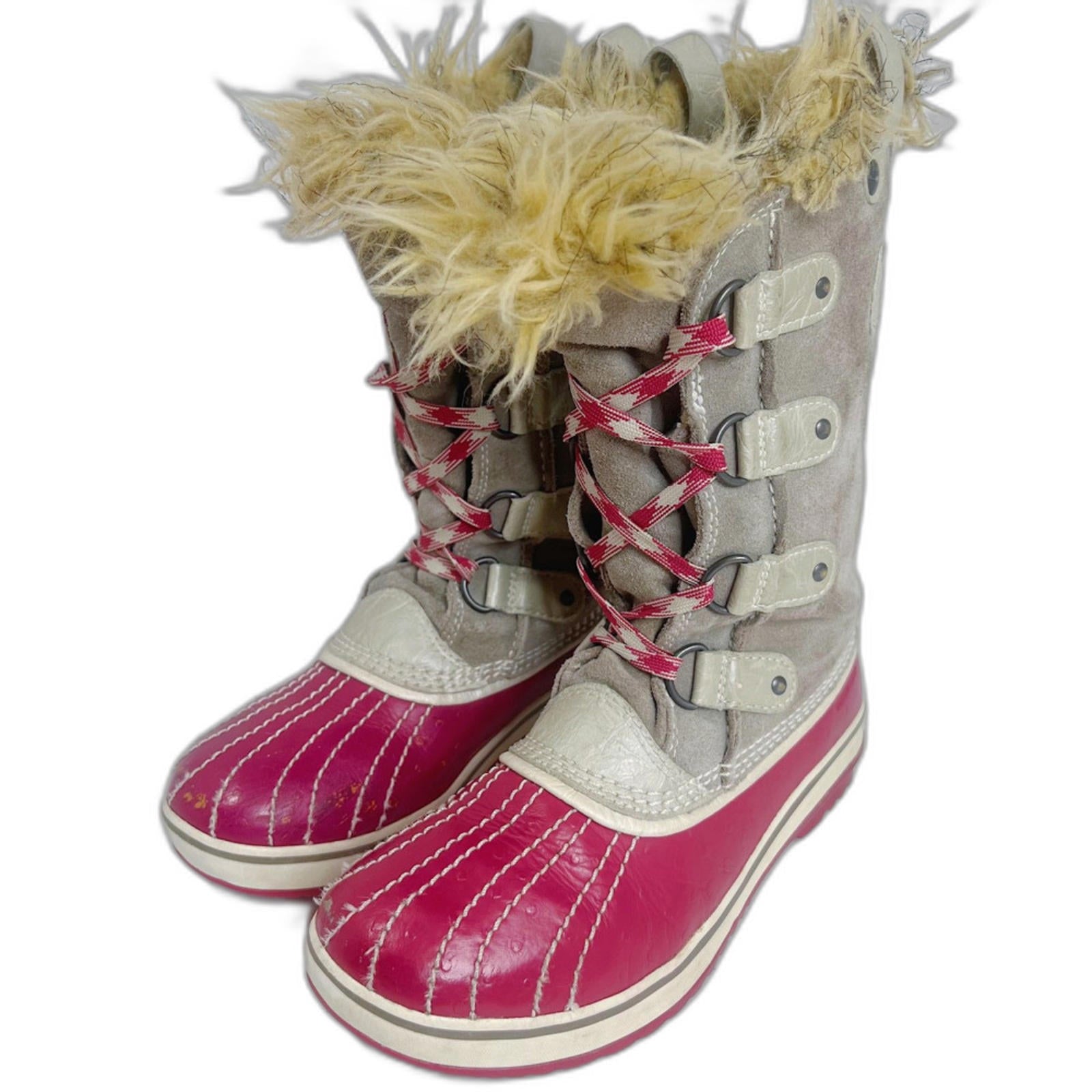 Sorel Tofino Youth Snow Boots Winter Boots Girl's Pink Size 3 Youth by Hot Girl Secondhand