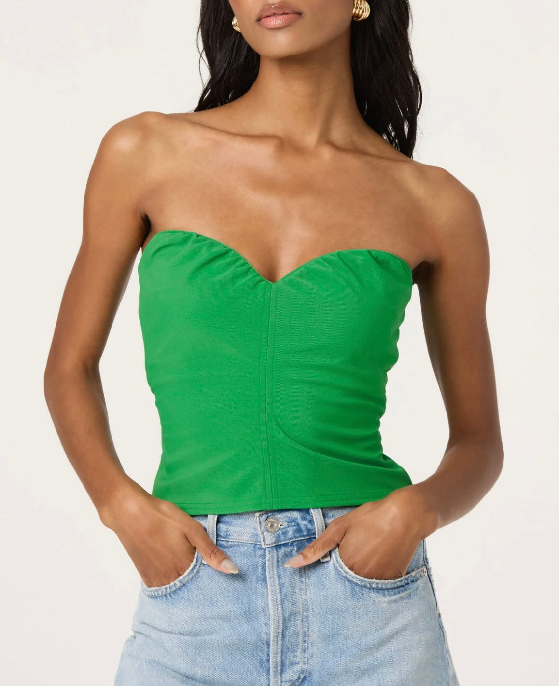 Morganne Strapless Sweetheart Top by Sierra Deene