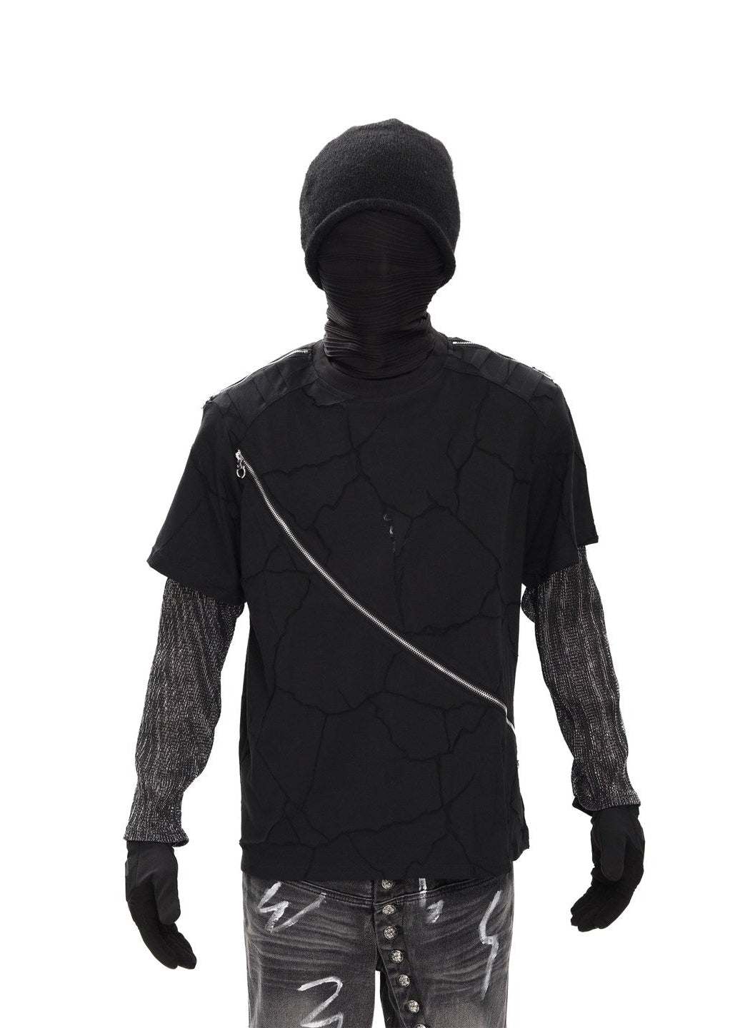 Off/Sc Decon Crack Top by OFFCULTURE
