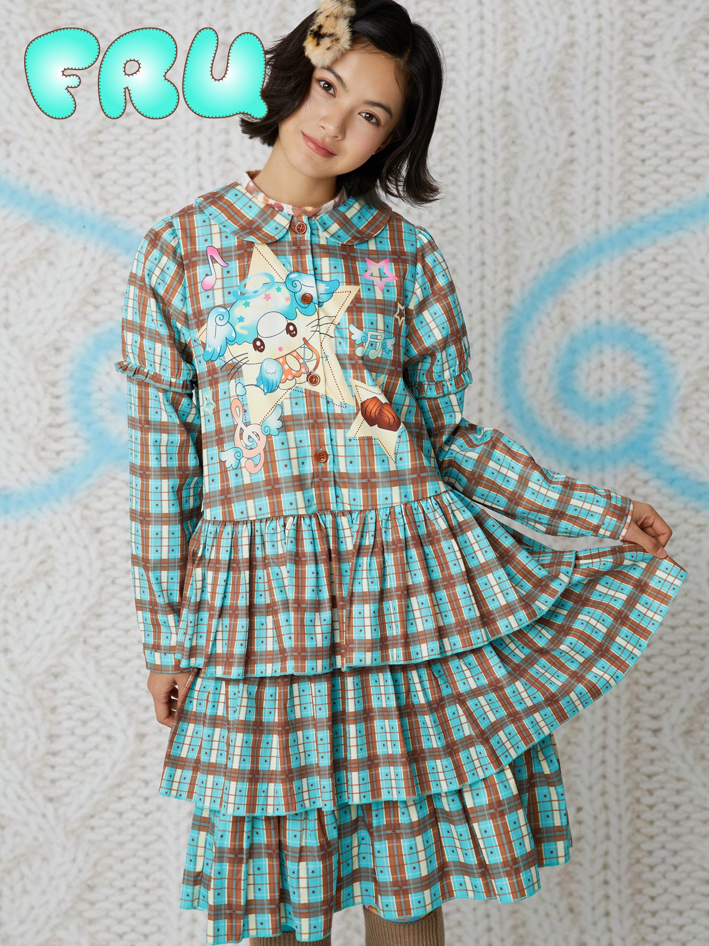 Kawaii Doll Collar Cake Dress - frufru by Land Decora