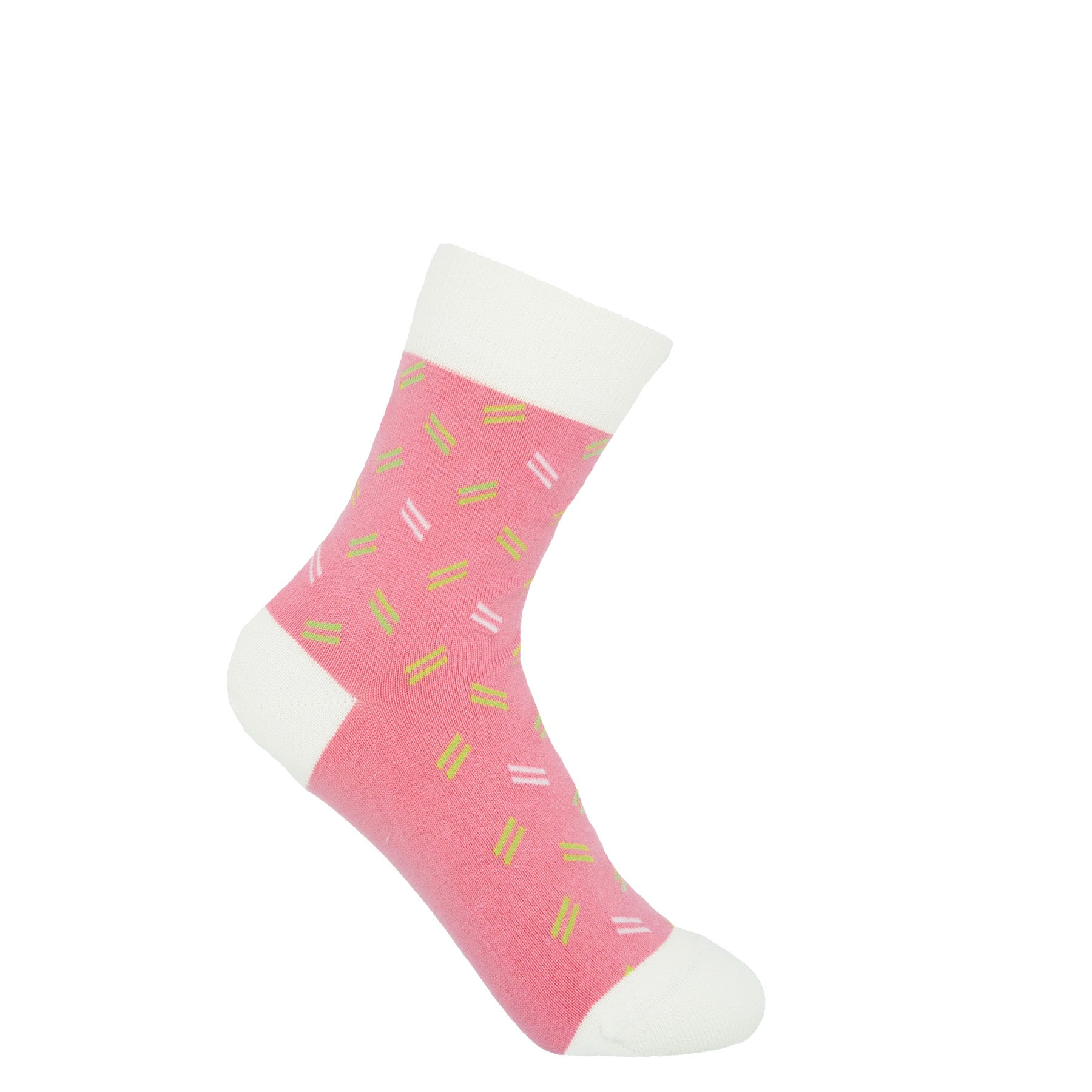 Parallel Women's Socks - Pink by Peper Harow