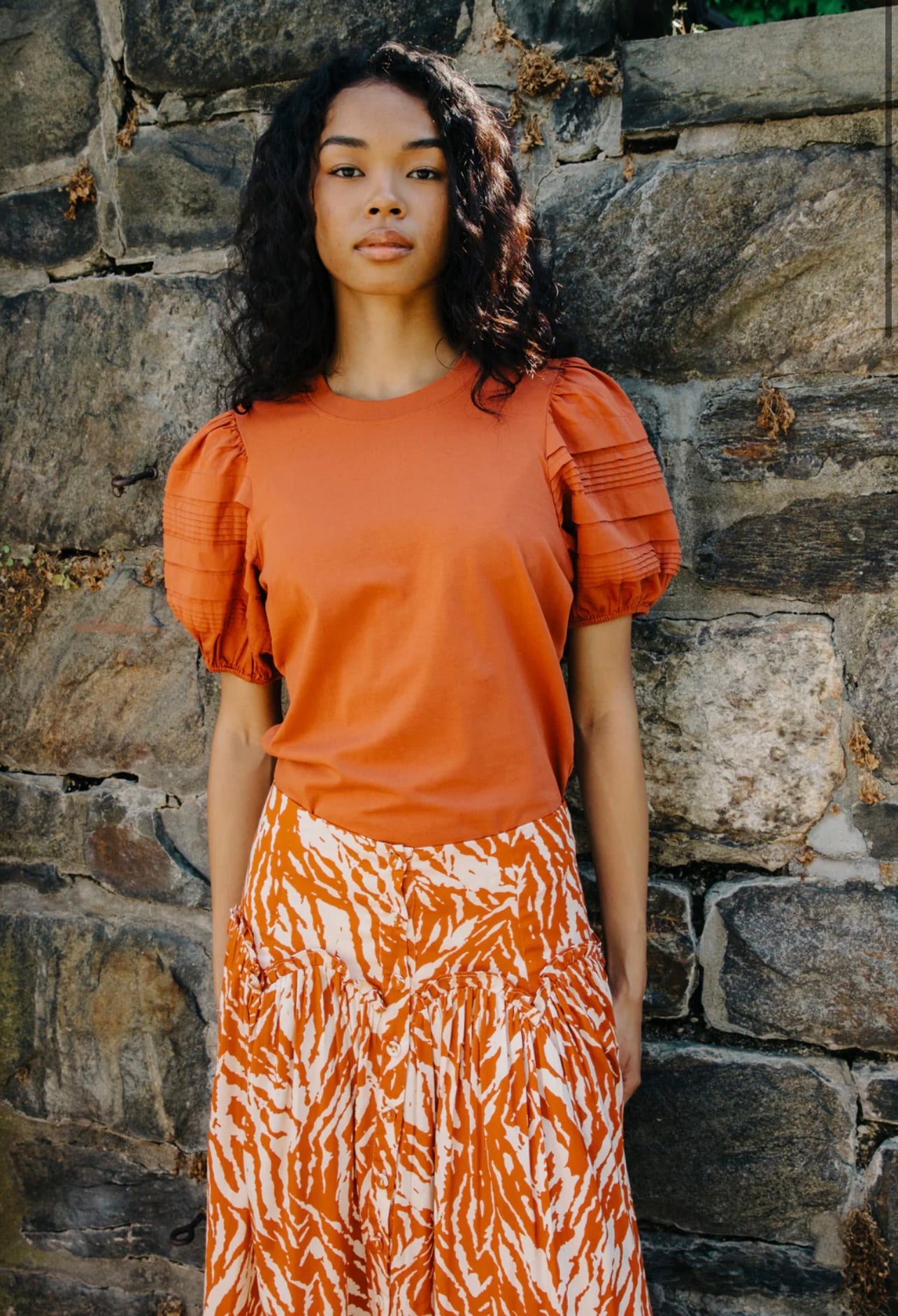 Dylan Top in Cinnamon by Sierra Deene