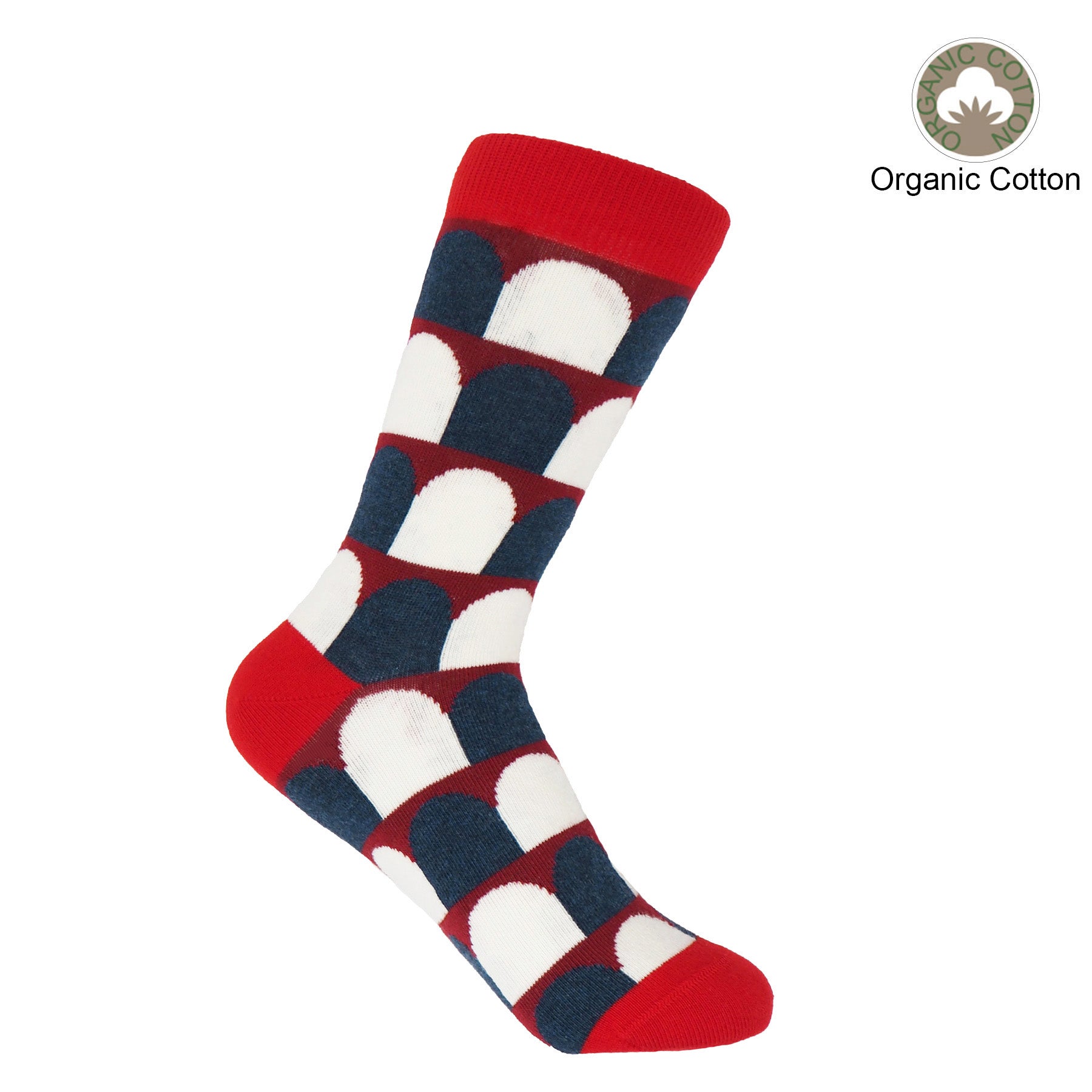 Ouse Women's Socks - Red by Peper Harow