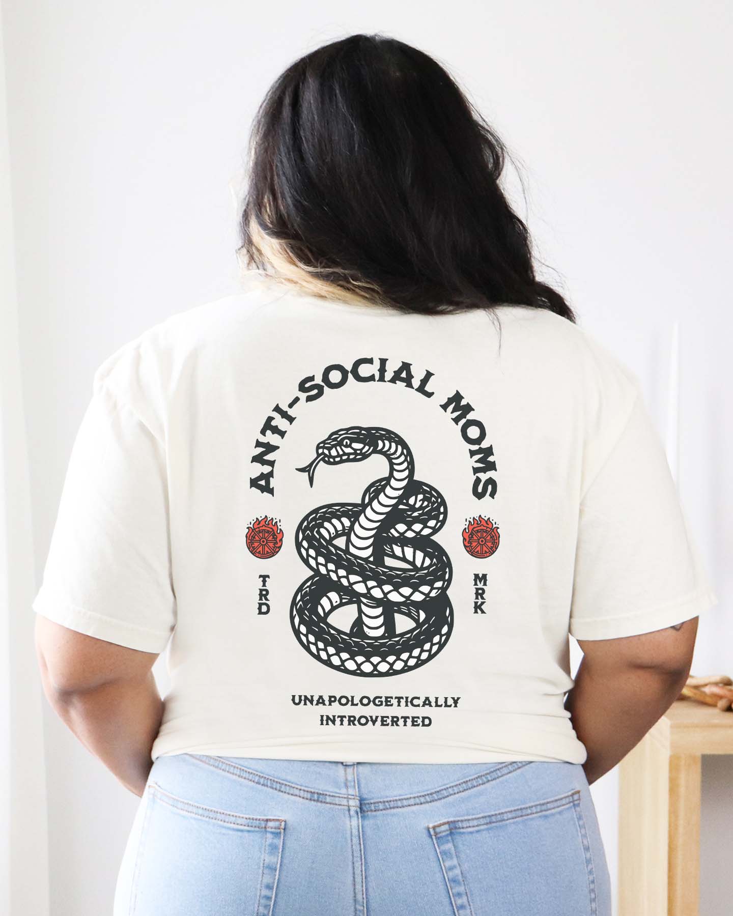 Anti-Social Moms Introverted T-Shirt by DILLO Outfitters