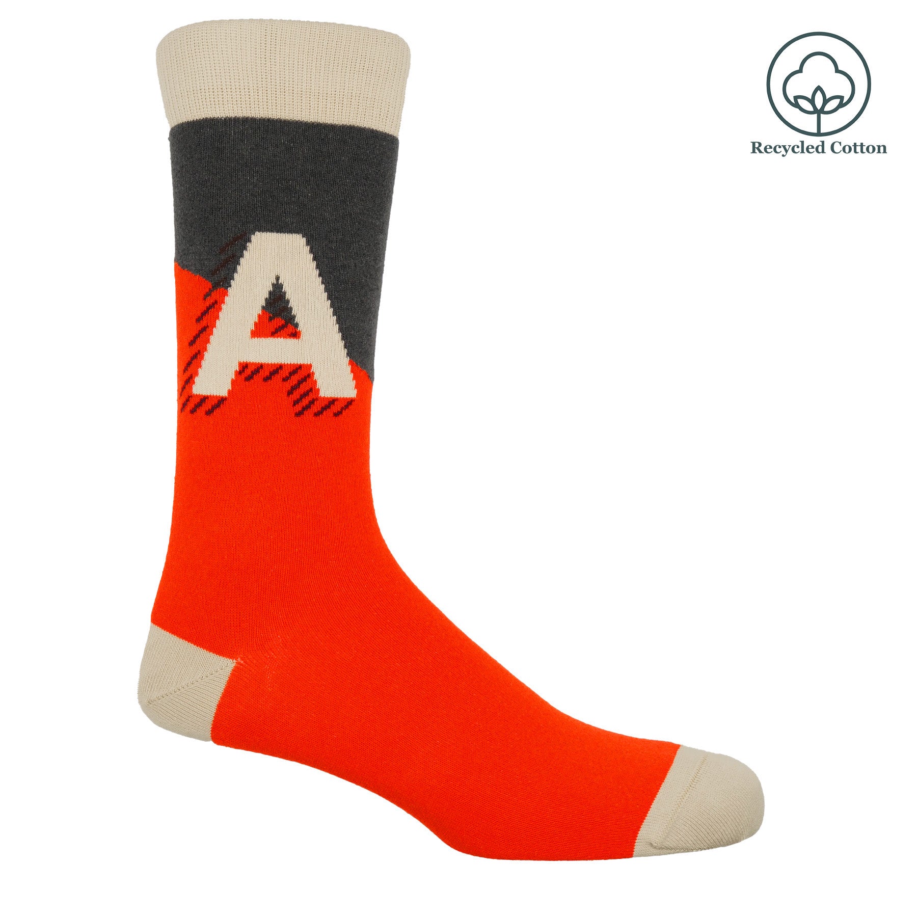 Alphabet Men's Socks by Peper Harow