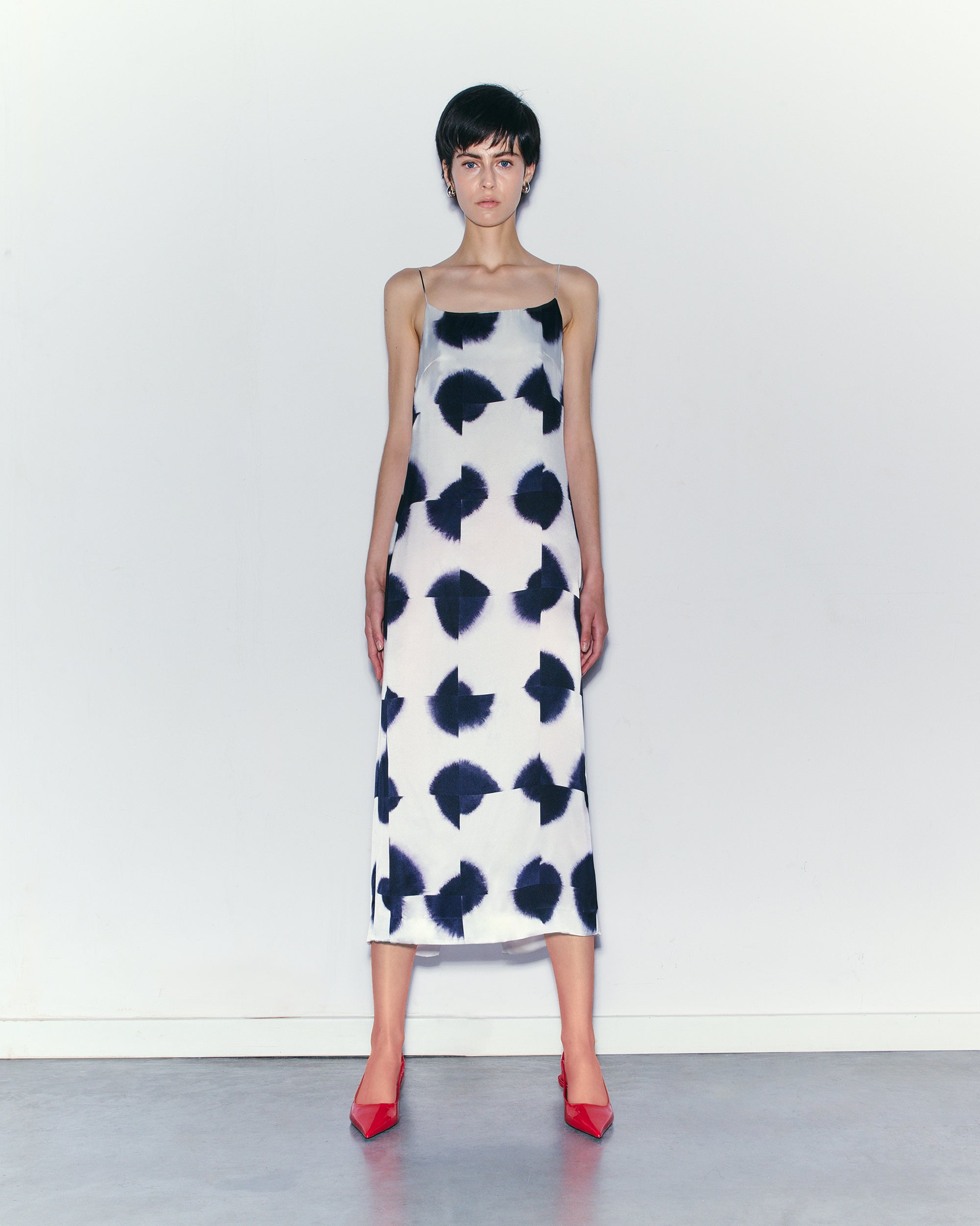 Leila silk dress by Further Review