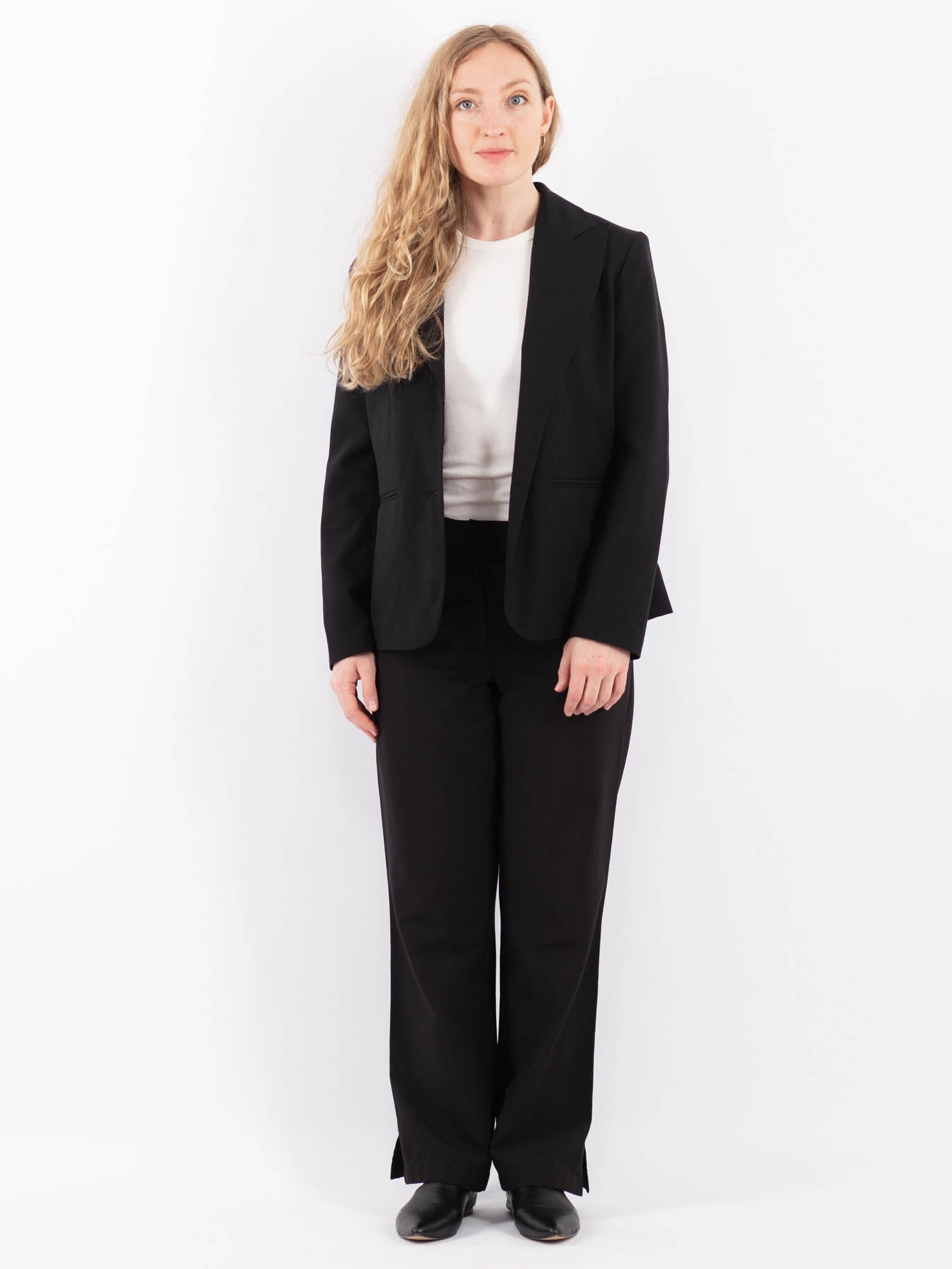 Vintage 90's Women Pantsuit in Black by Northern Grip