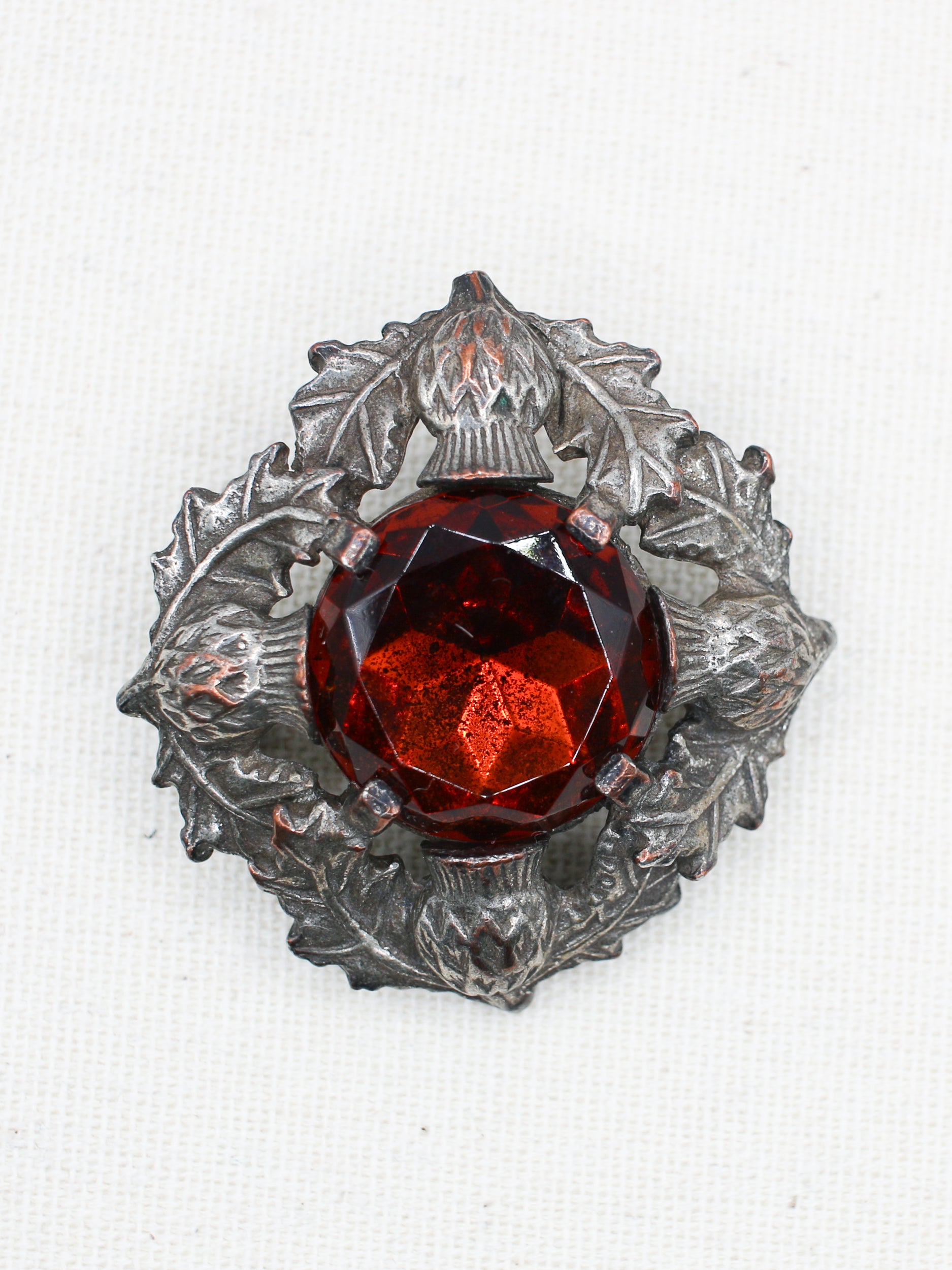 Vintage 60's Miracle Scottish Thistle Brooch by Northern Grip