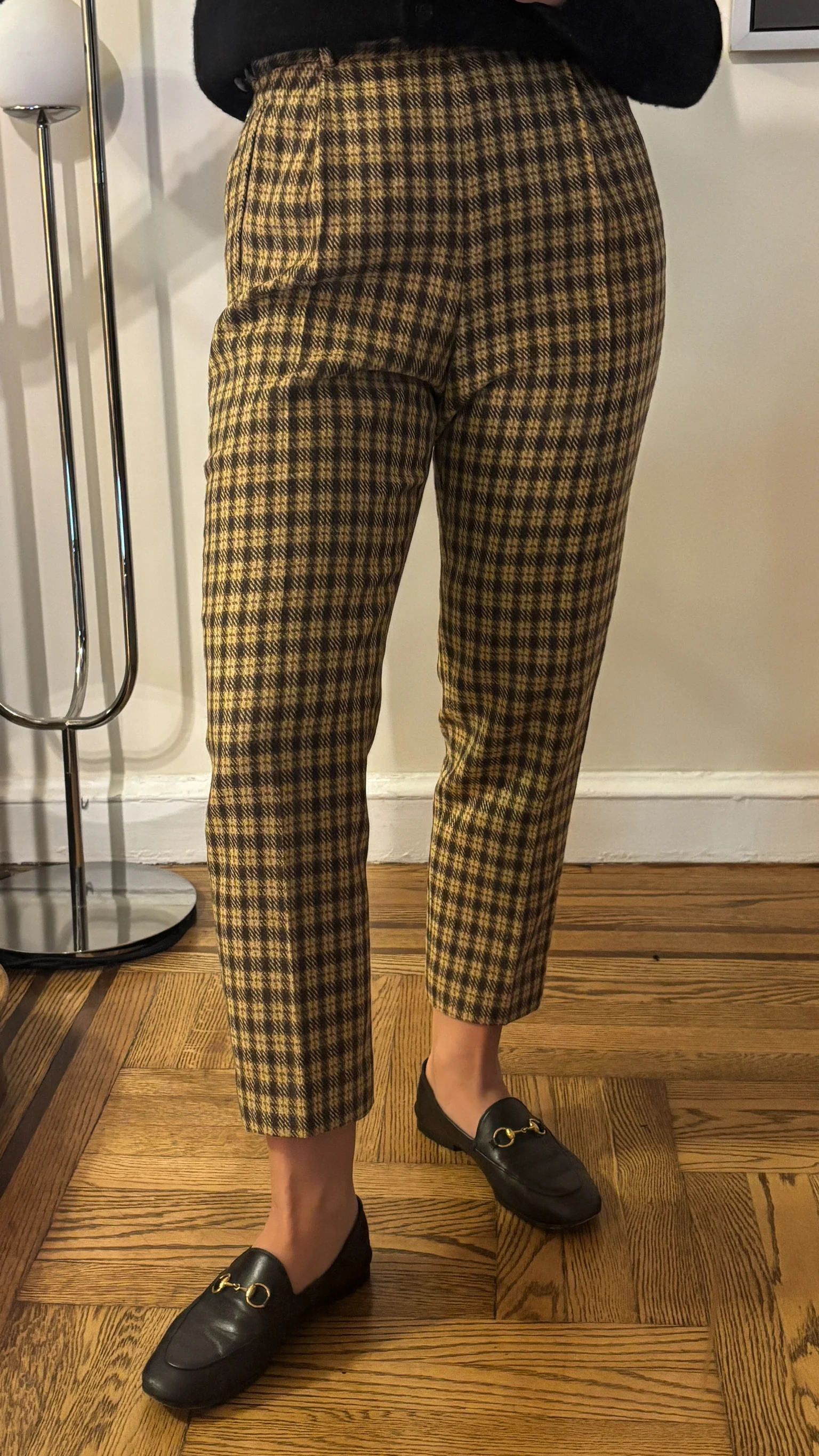 paul stuart | 100% wool plaid pants by Honeybear Vintage