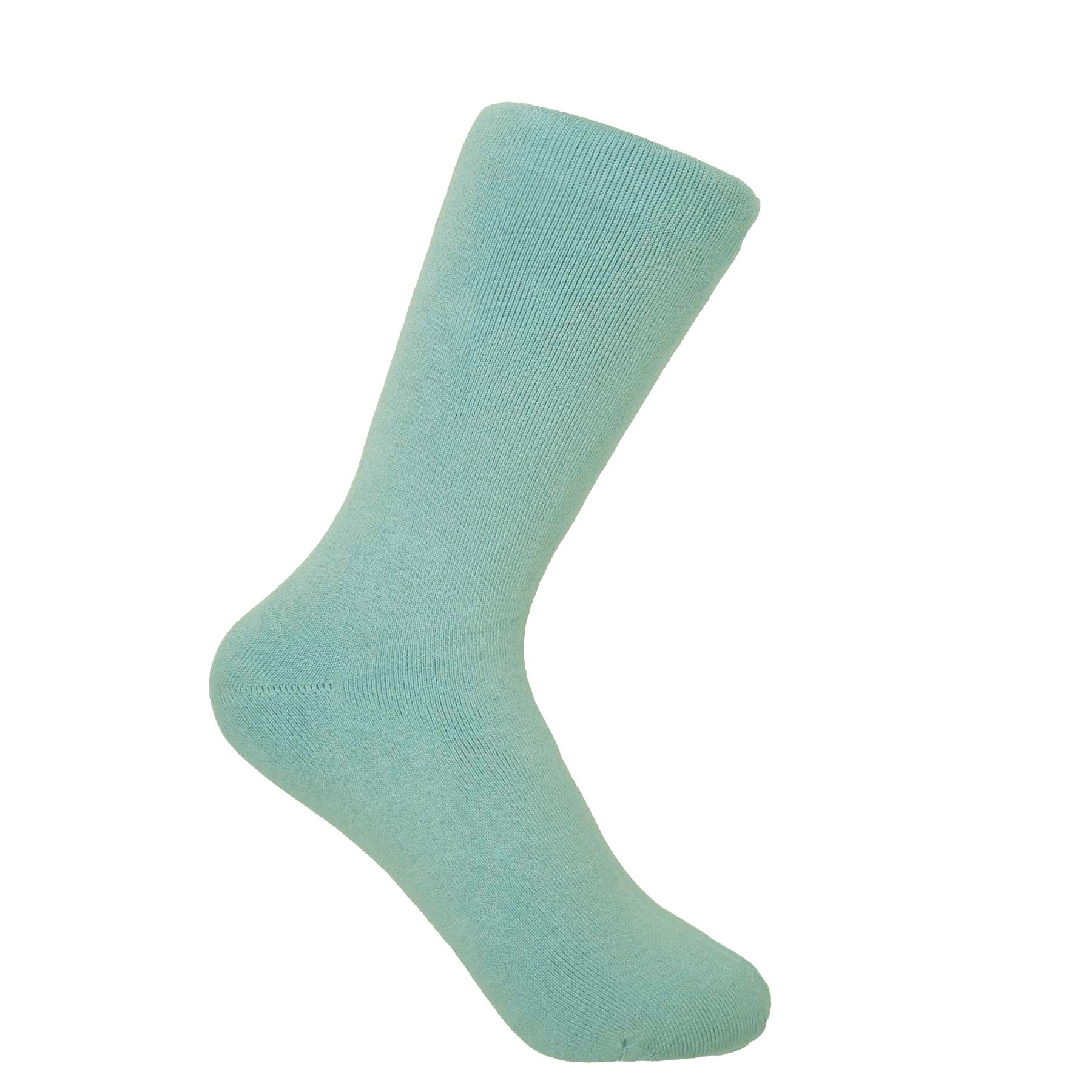 Plain Women's Bed Socks - Blue by Peper Harow