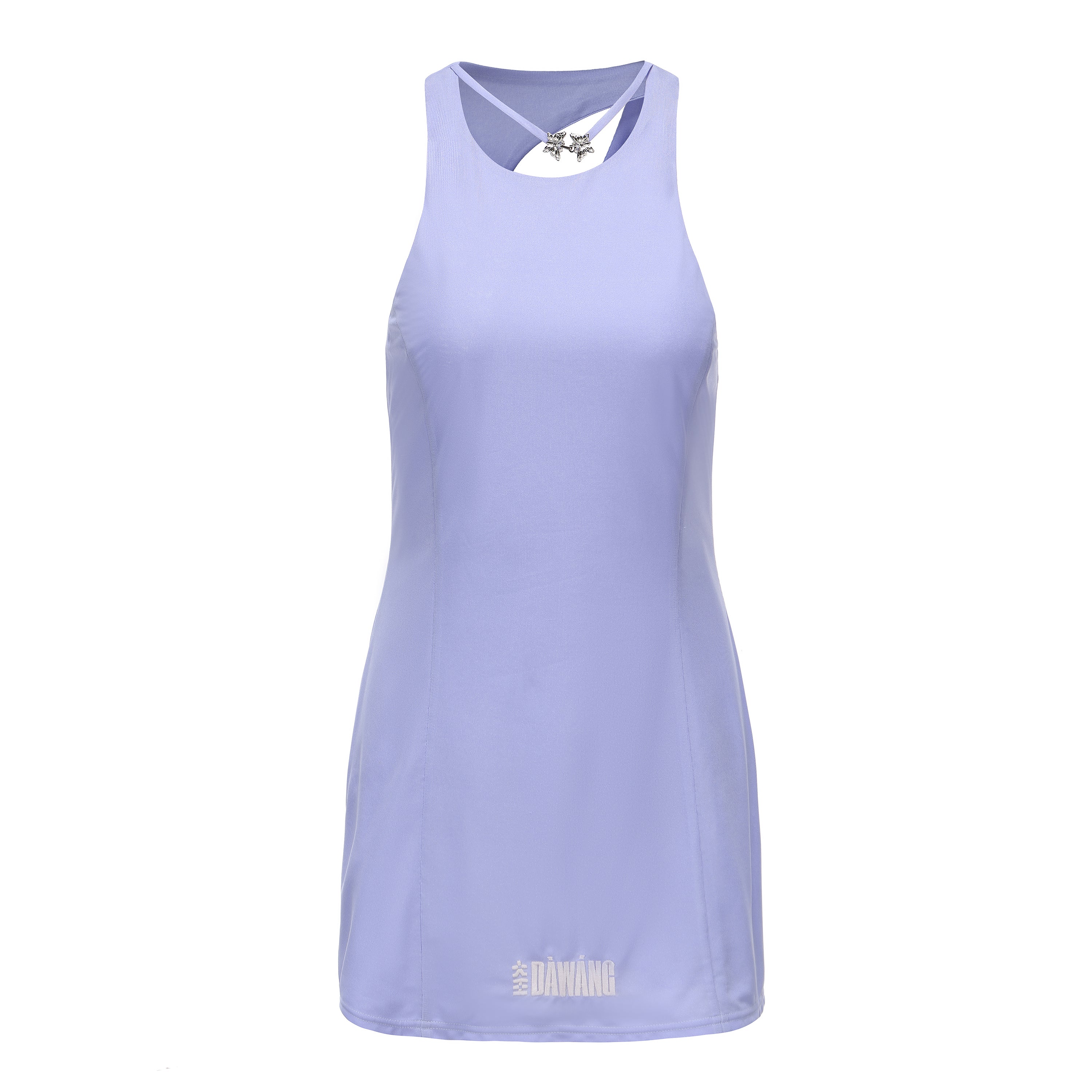 Hu Sleeveless Mini Dress by DAWANG