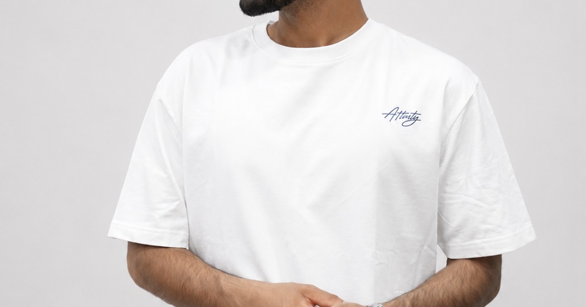Off-White Oversized Tee by Attirity