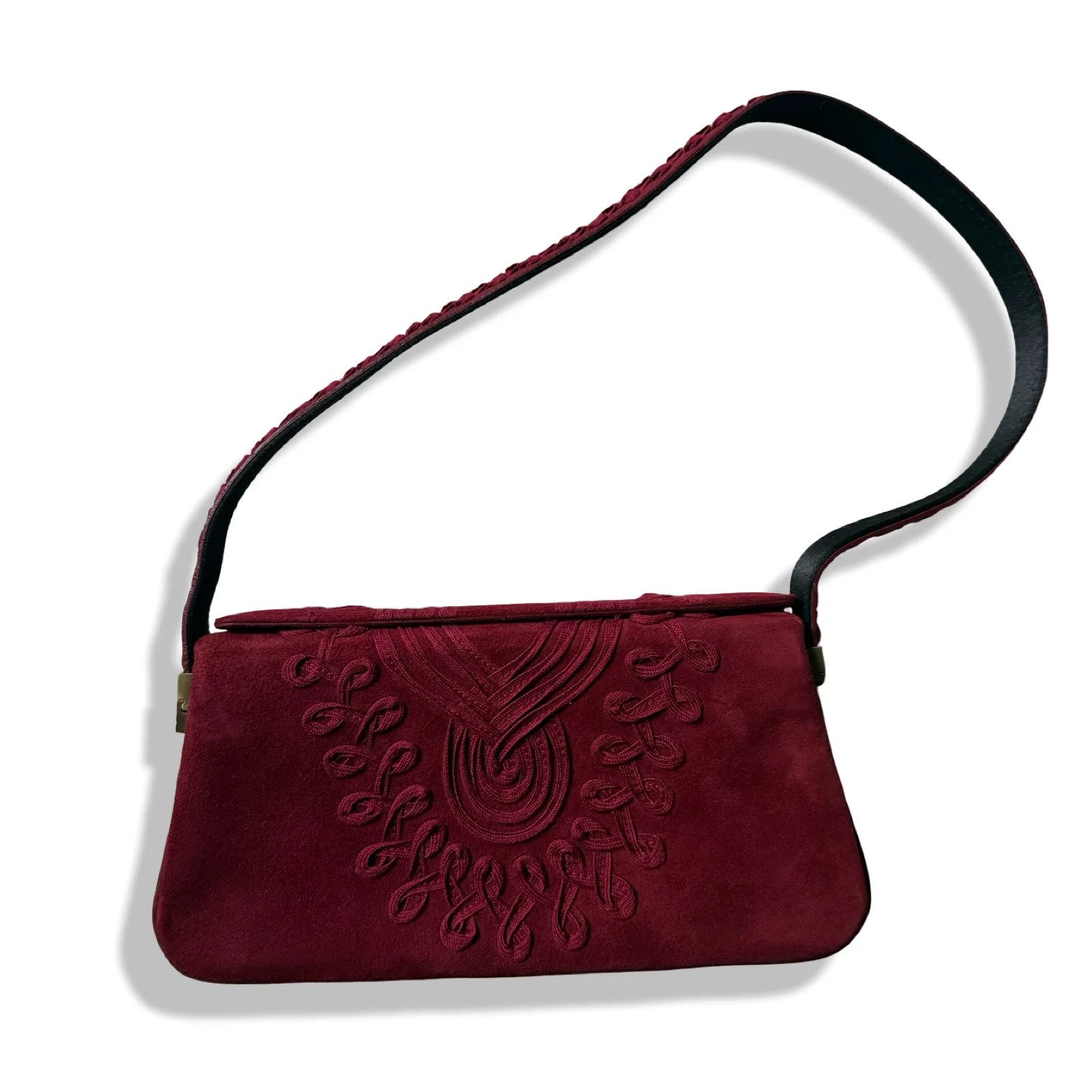 Givenchy Vintage Suede Soutache by The Vintage New Yorker