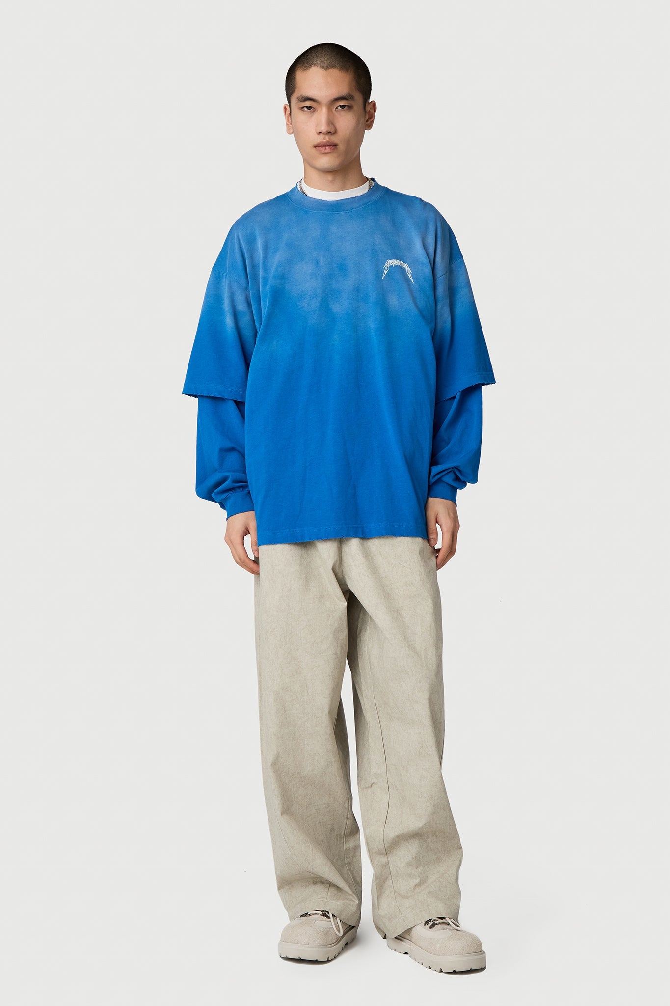 METAL LONGSLEEVE NIAGARA BLUE by Acupuncture1993
