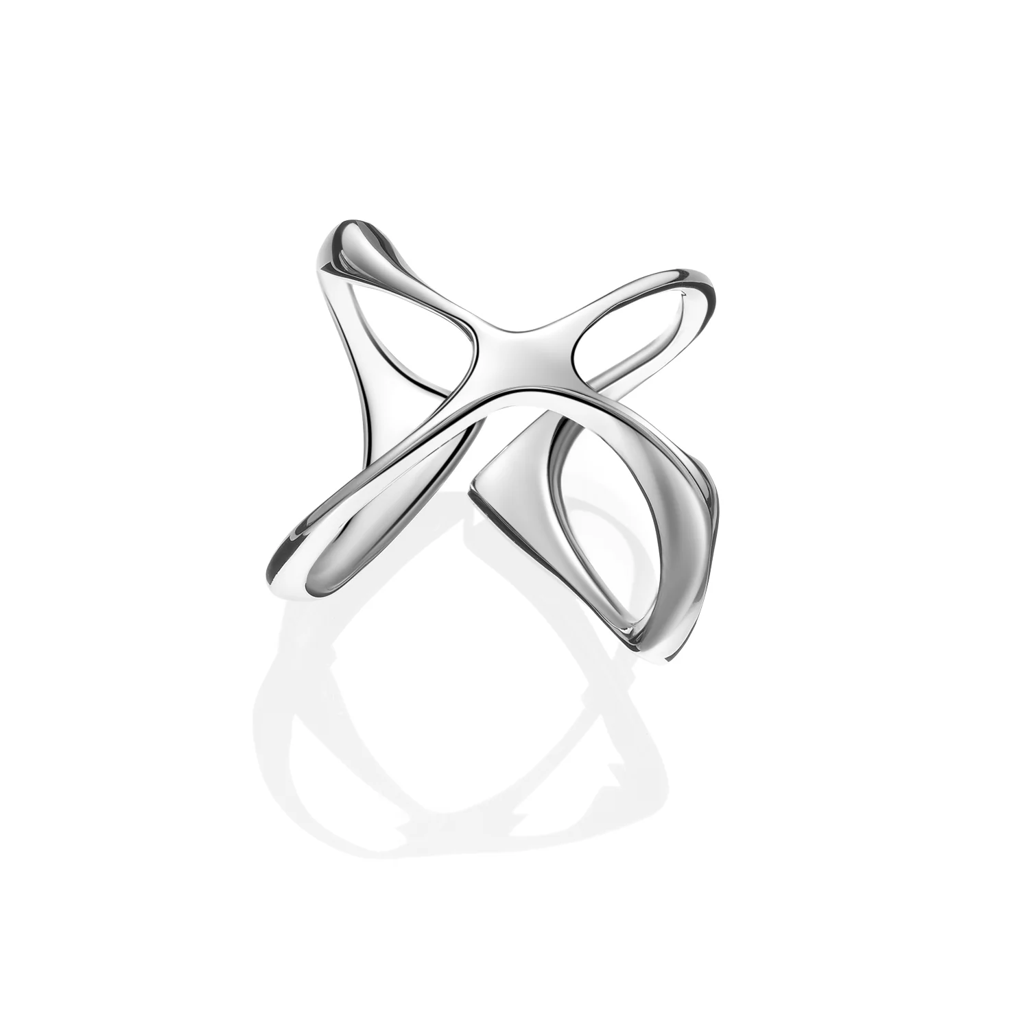 003|Double-Arc Ring - Versatile Jewelry Design by Outsider Artist