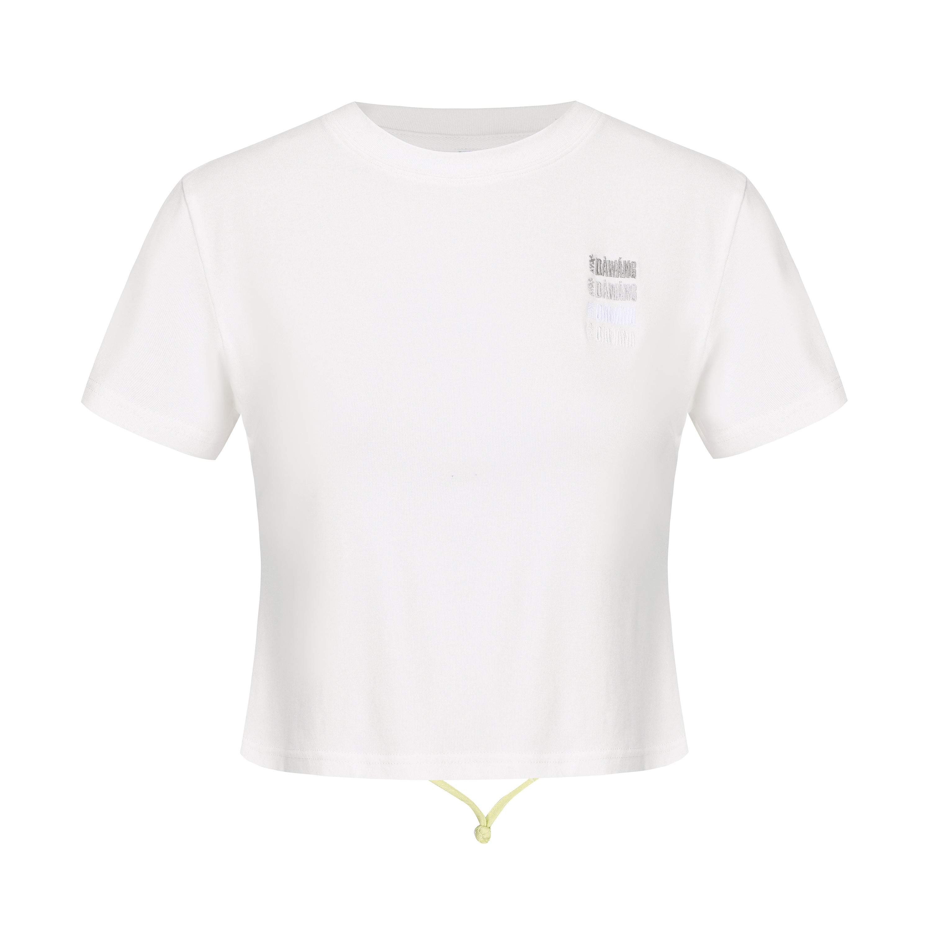 Mu Crop T Shirt by DAWANG