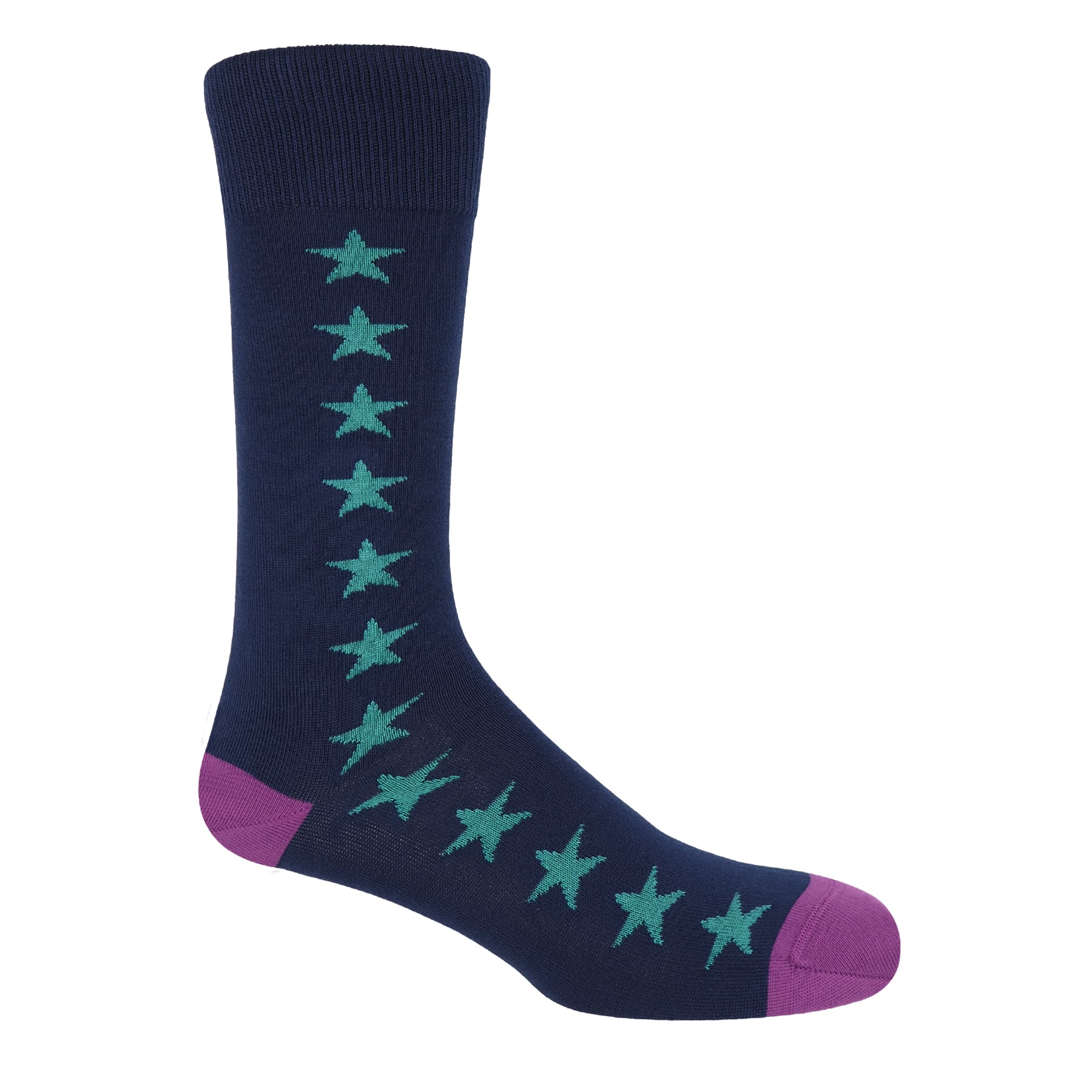 Starfall Men's Socks - Navy by Peper Harow