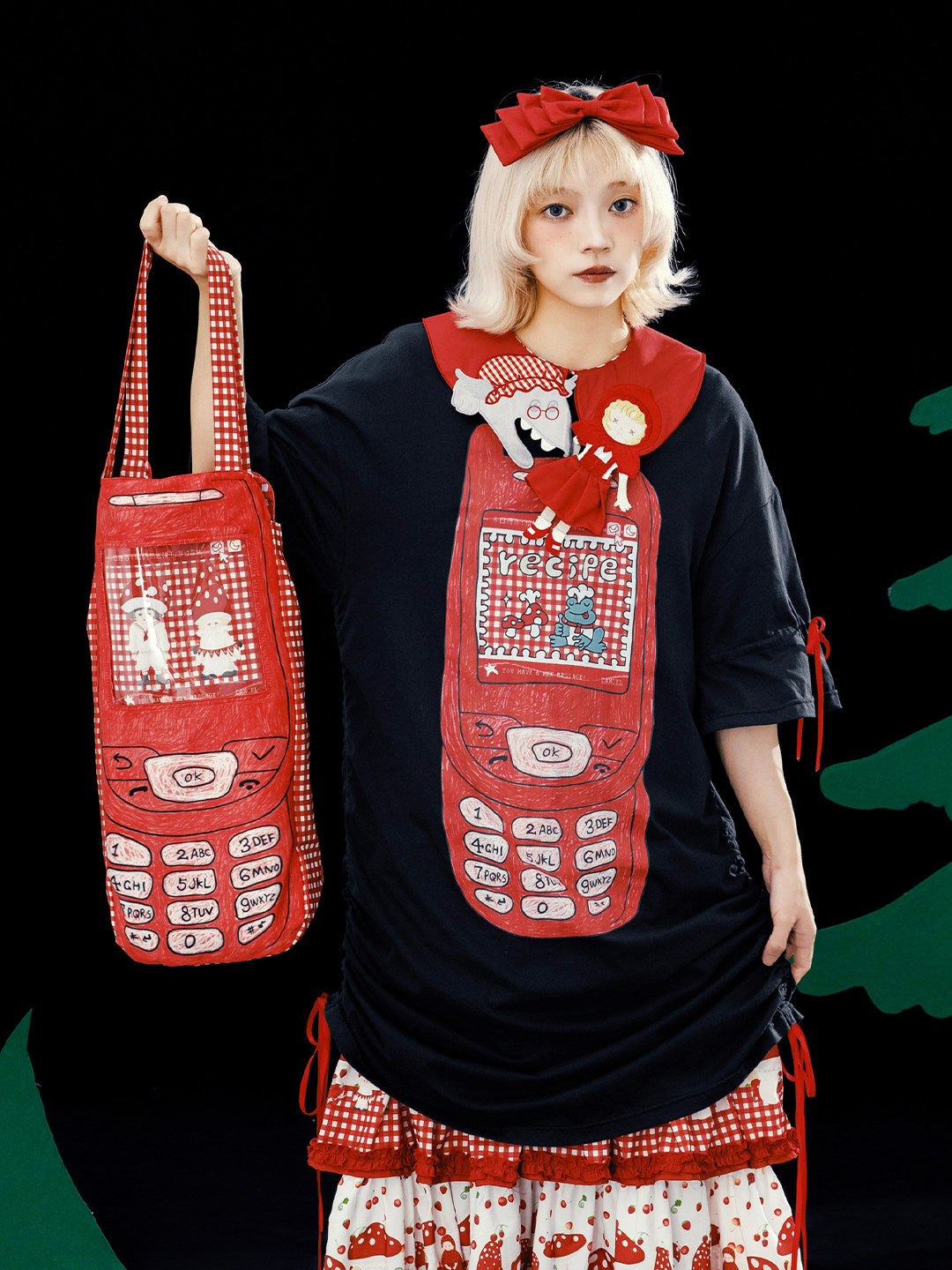 Kawaii Ita Phone Crossbody Bag - Meugler by Land Decora