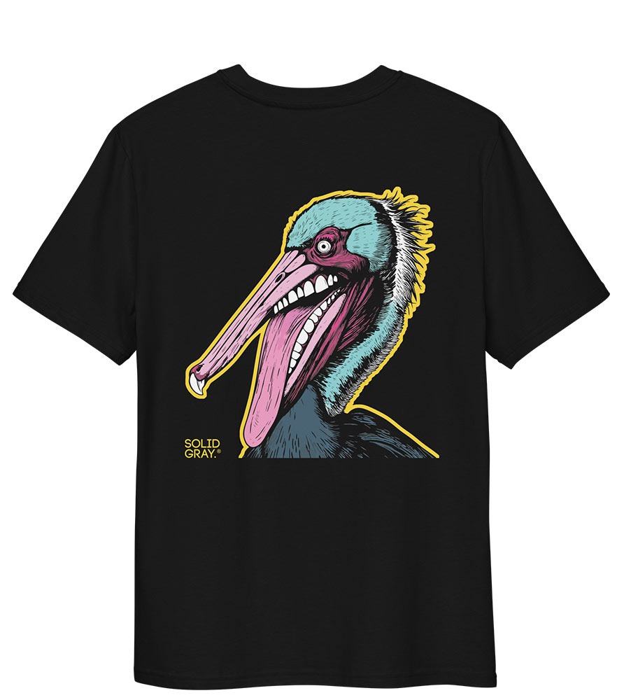 PELICAN TEETH-SHIRT by Solid Gray