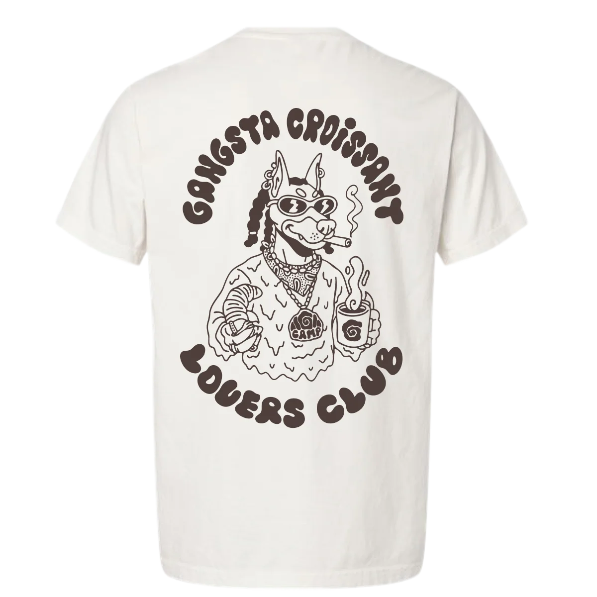 Gangsta Croissant Lovers Club by Party Animals
