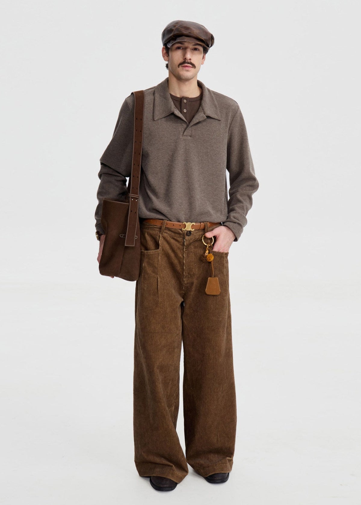 Script-X Polo Fake Two Top by OFFCULTURE
