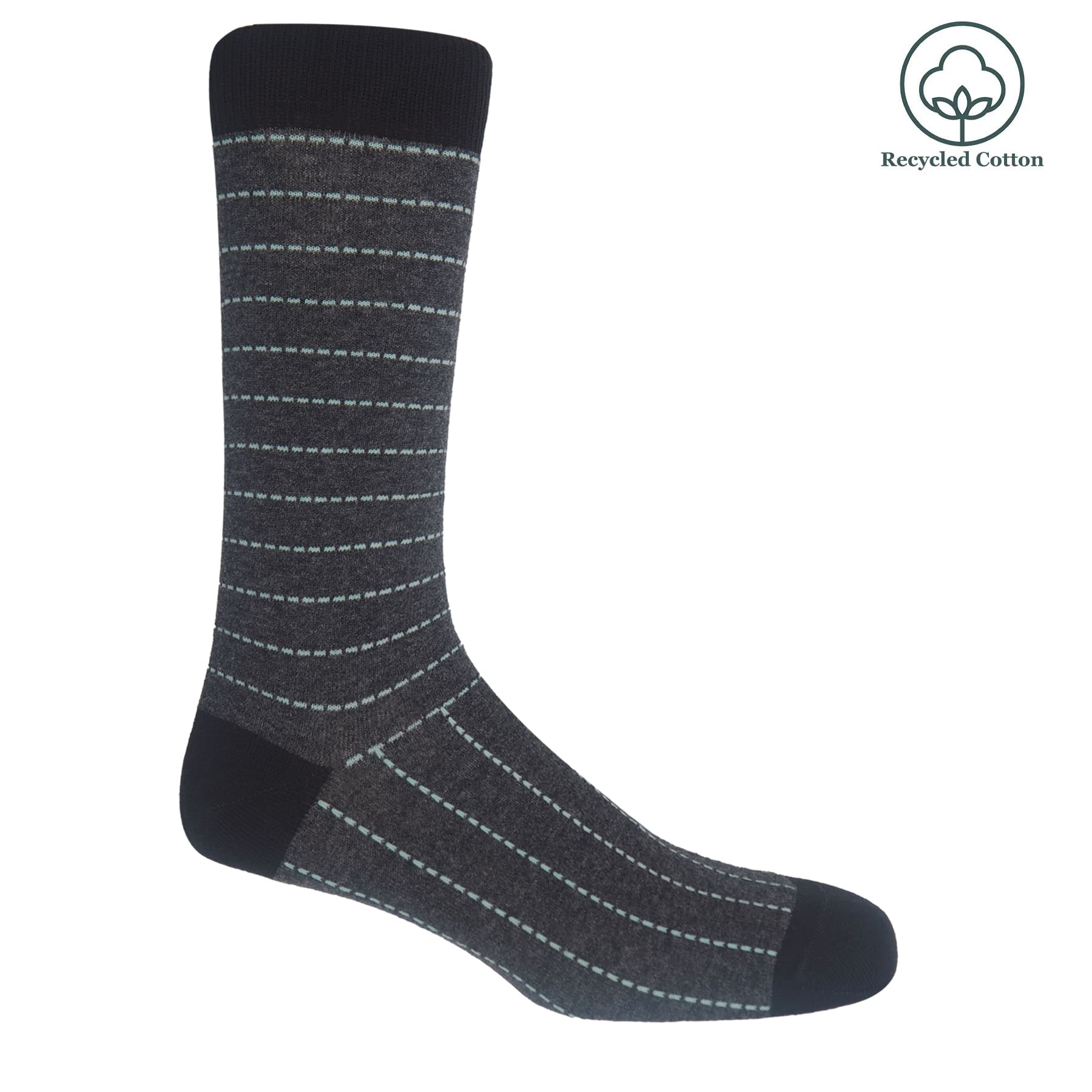 Dash Men's Socks - Charcoal by Peper Harow