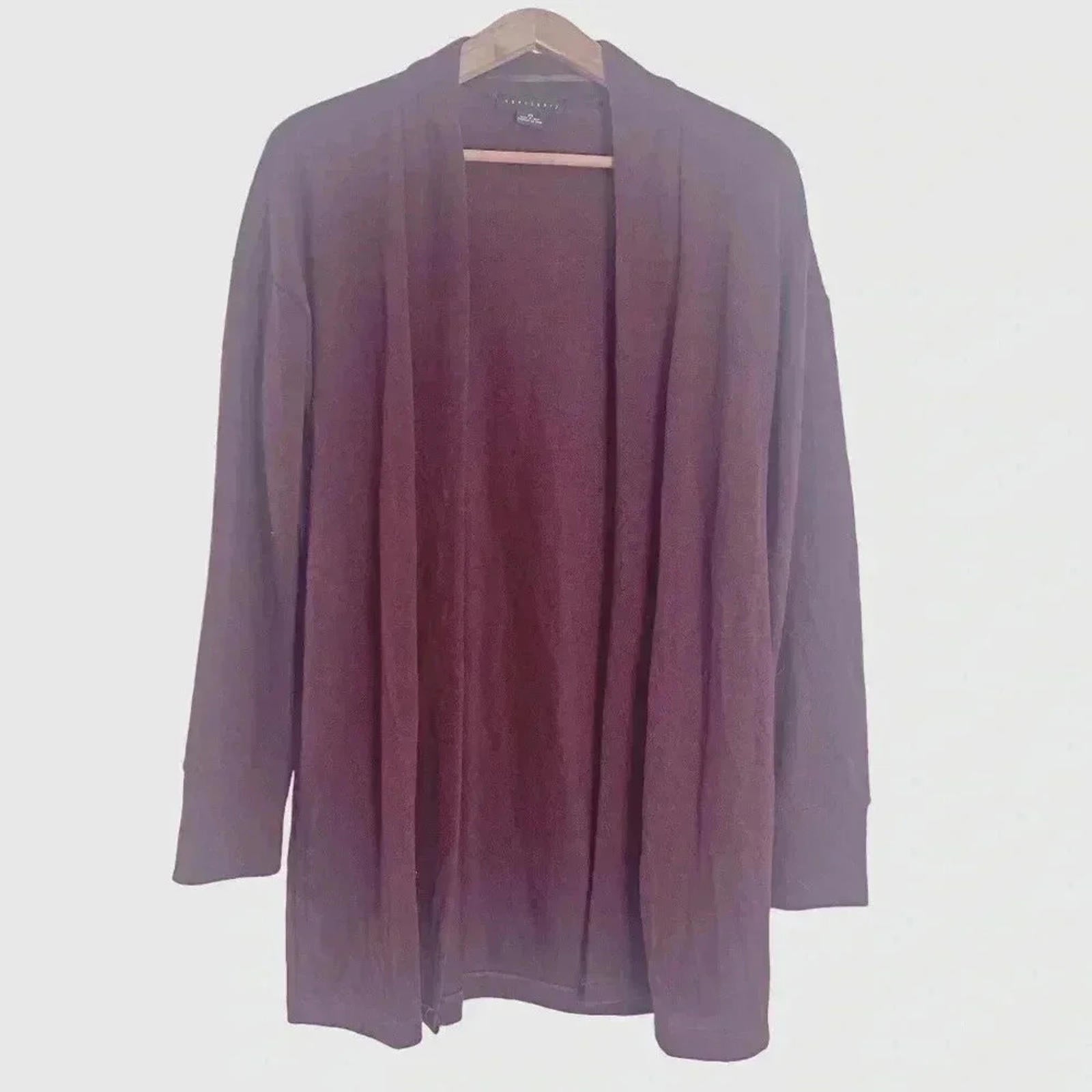 Sanctuary Maroon Knit Cardigan With Pockets Sweater Women's Size XS by Hot Girl Secondhand