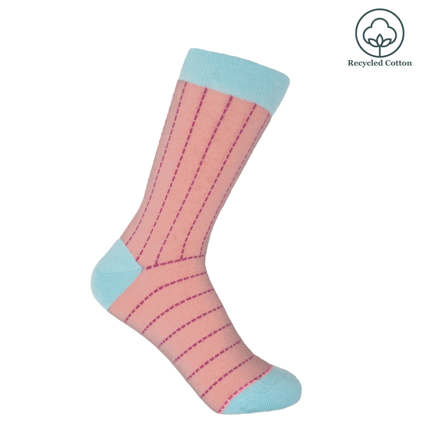Dash Women's Socks - Pink by Peper Harow